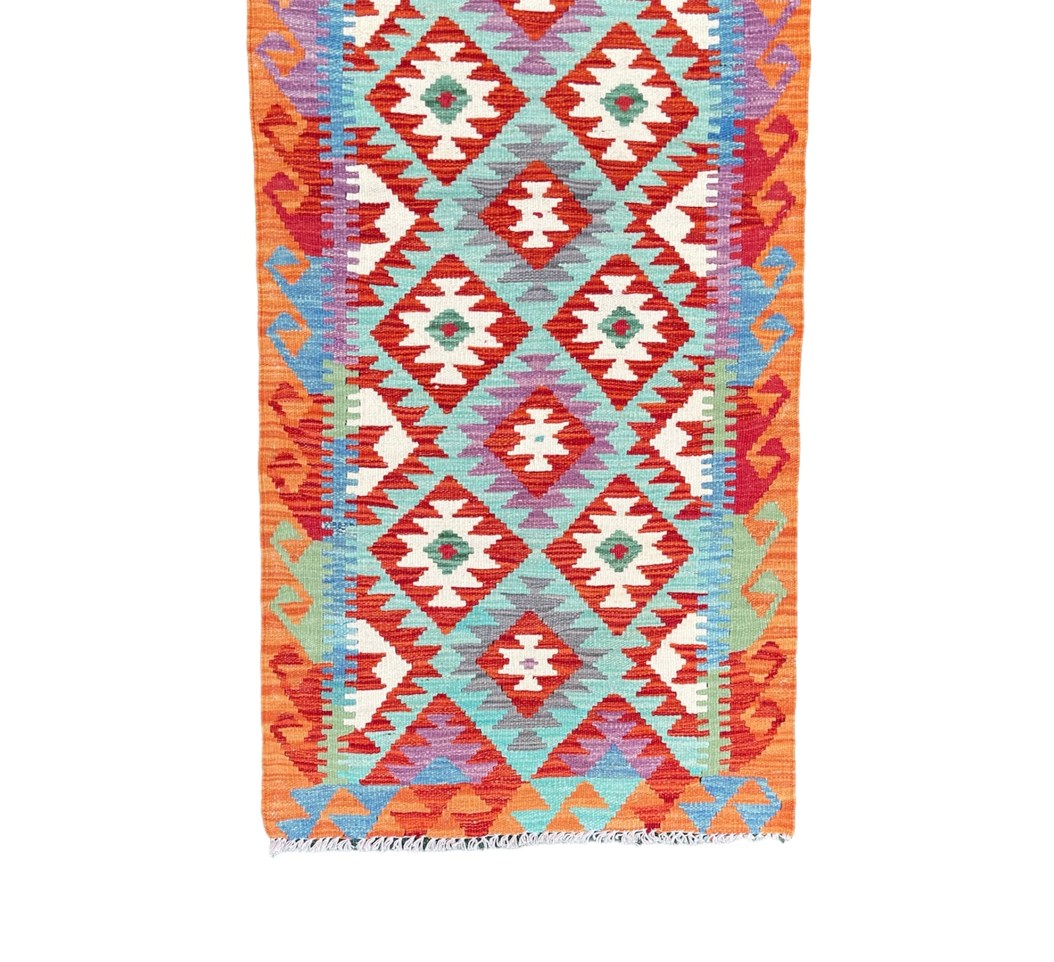 Faryab 0124 - 186x76 cm - Jerm Rugs - Afghan Kilim - Jerm | جِرْم