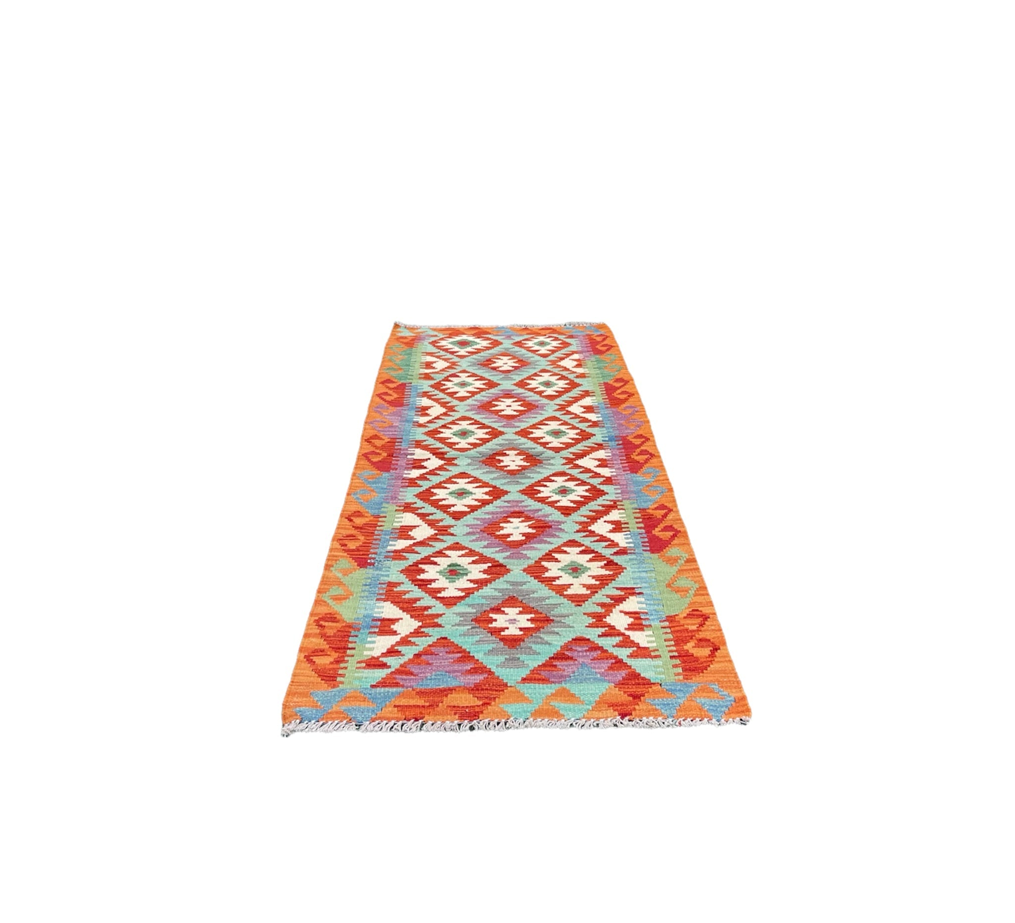 Faryab 0124 - 186x76 cm - Jerm Rugs - Afghan Kilim - Jerm | جِرْم