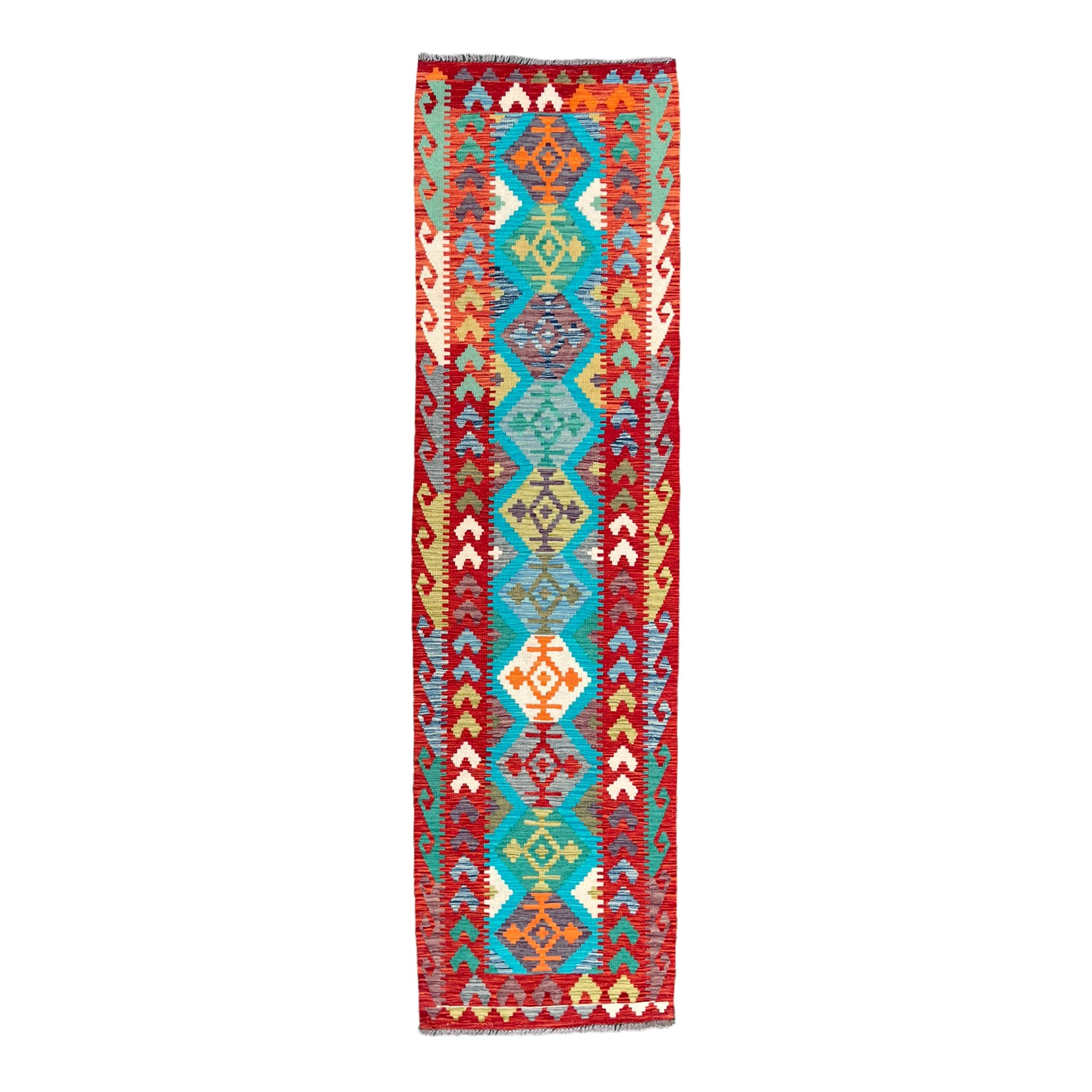 Faryab 1922 - 291x89 cm - Jerm Rugs - Afghan Kilim - Jerm | جِرْم