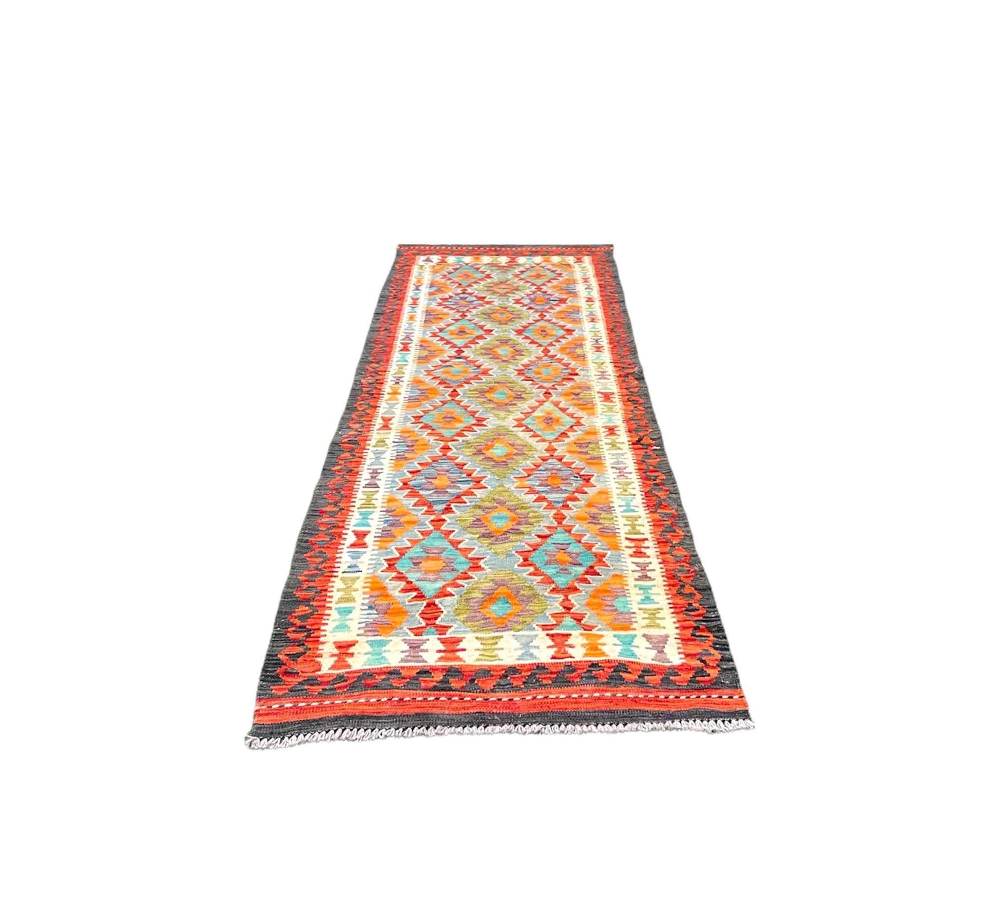 Faryab 2146 - 283x82 - Jerm Rugs - Afghan Kilim - Jerm | جِرْم