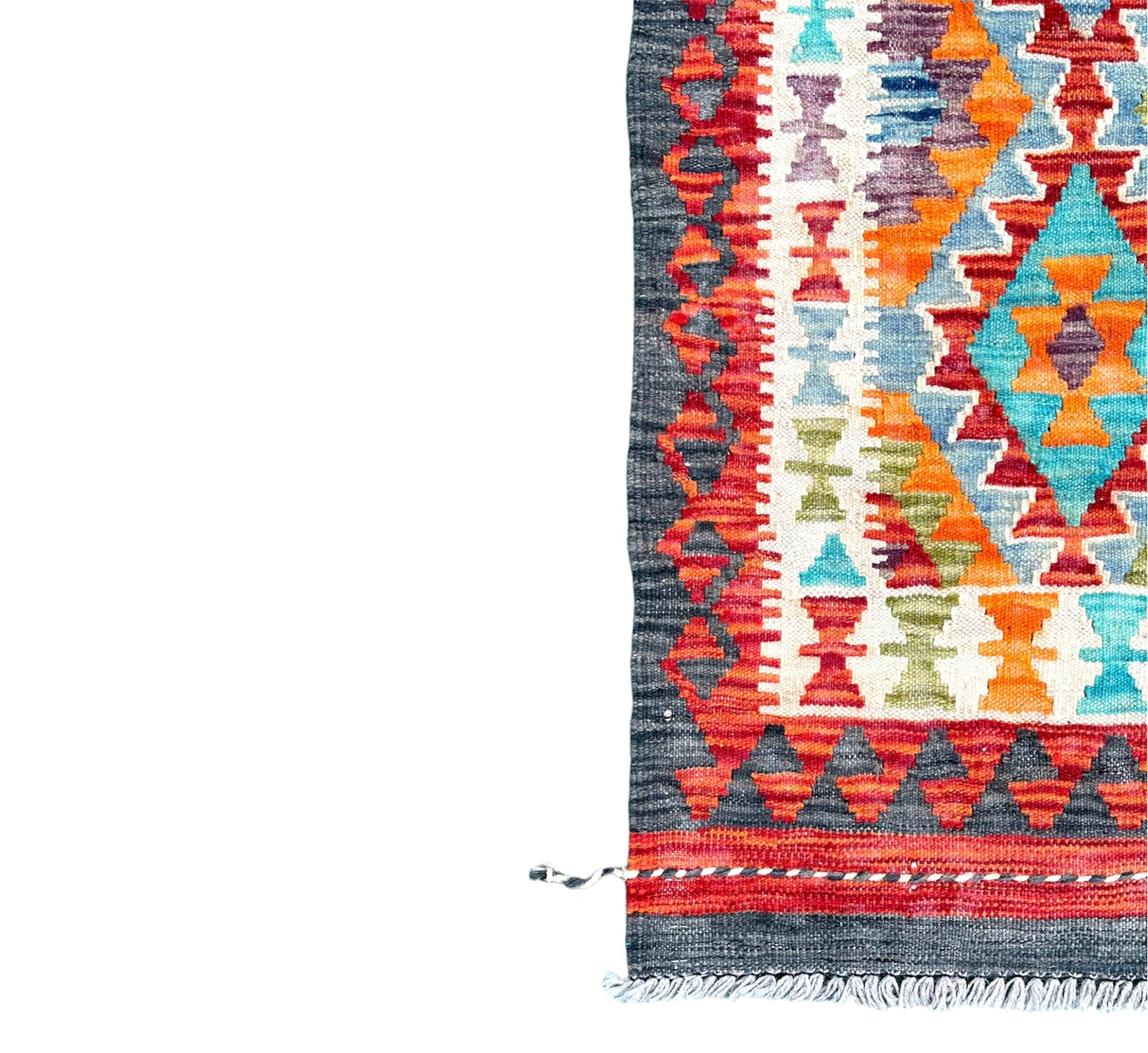 Faryab 2146 - 283x82 - Jerm Rugs - Afghan Kilim - Jerm | جِرْم