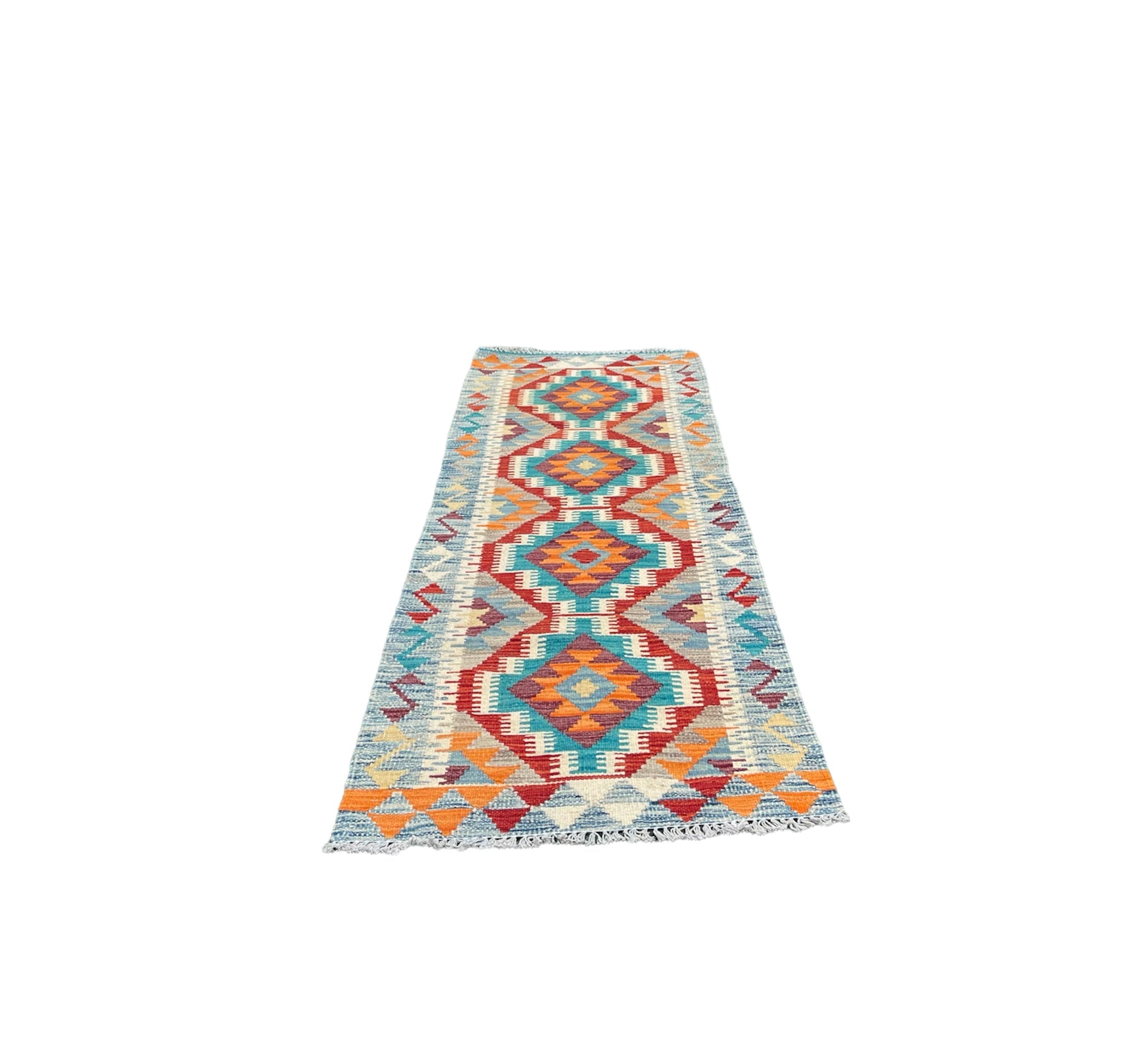 Faryab 2314 - 189x67 cm - Jerm Rugs - Afghan Kilim - Jerm | جِرْم