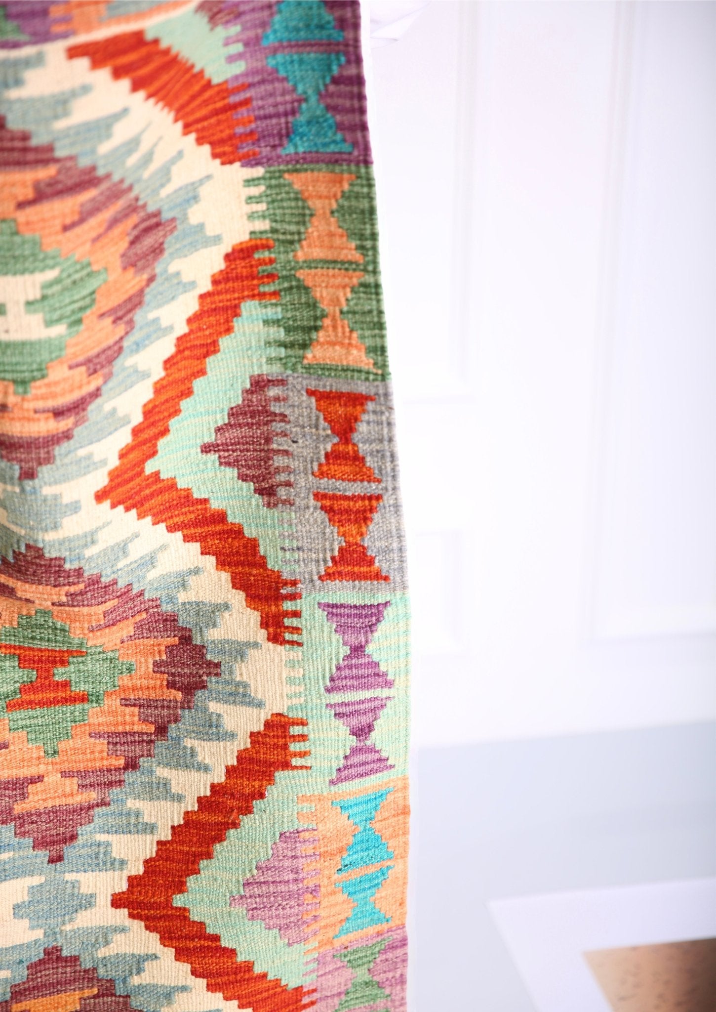 Faryab 3173 - 190x66 cm - Jerm Rugs - Afghan Kilim - Jerm | جِرْم