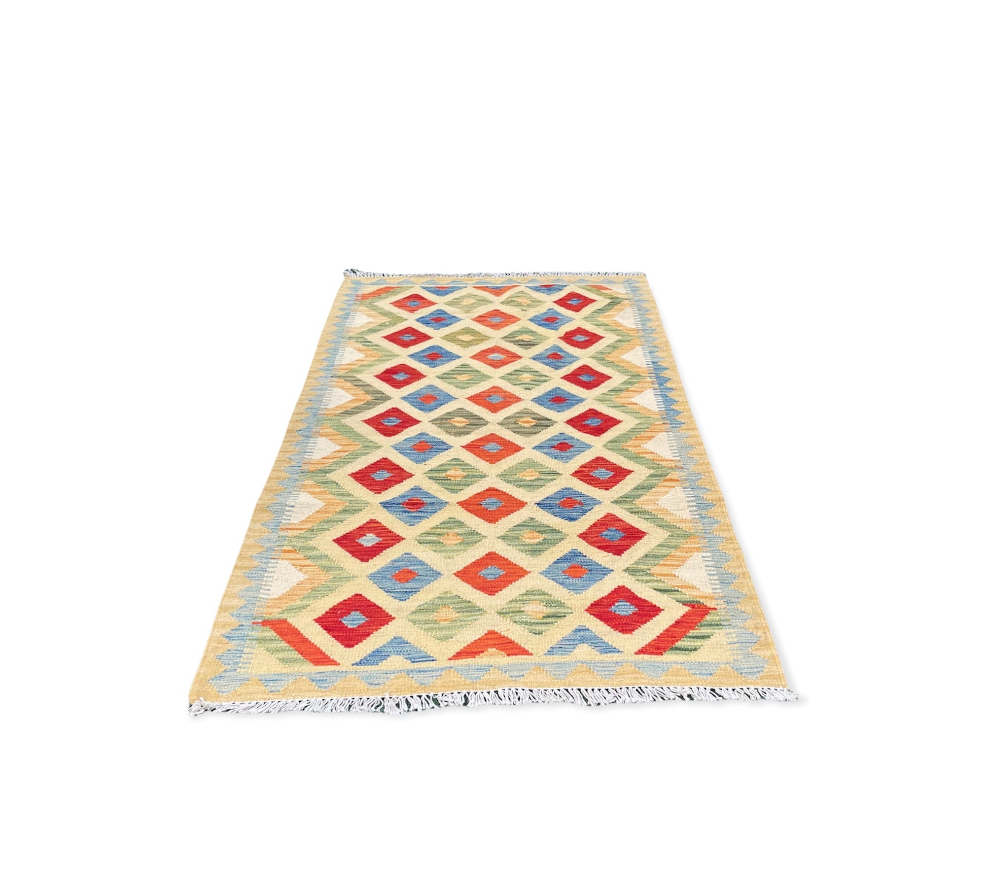 Faryab 3540 - 182x102 - Jerm Rugs - Afghan Kilim - Jerm | جِرْم