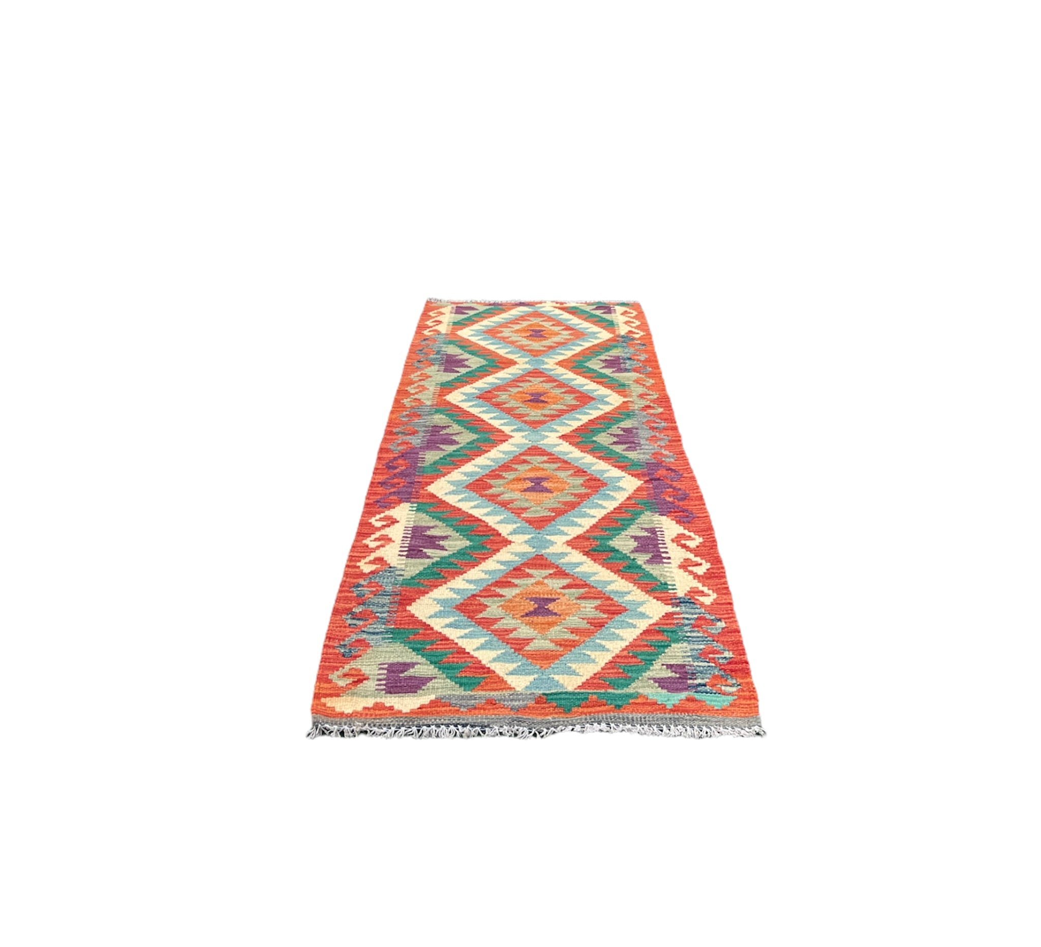 Faryab 571 - 185x75 cm - Jerm Rugs - Afghan Kilim - Jerm | جِرْم