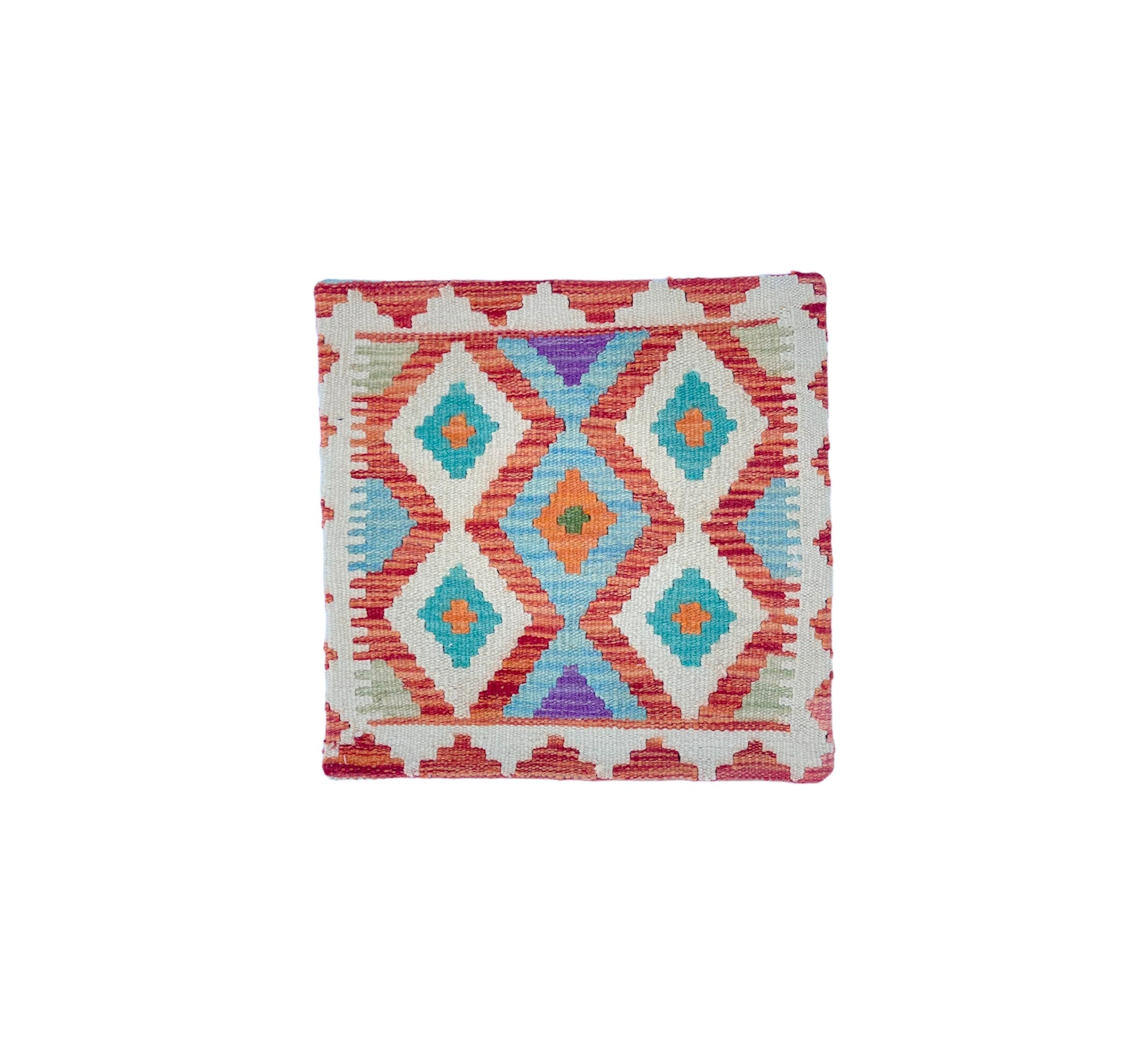 Faryab Cushion 188 - ~ 45x45 cm - Jerm Rugs - Kilim Cushion - Jerm | جِرْم