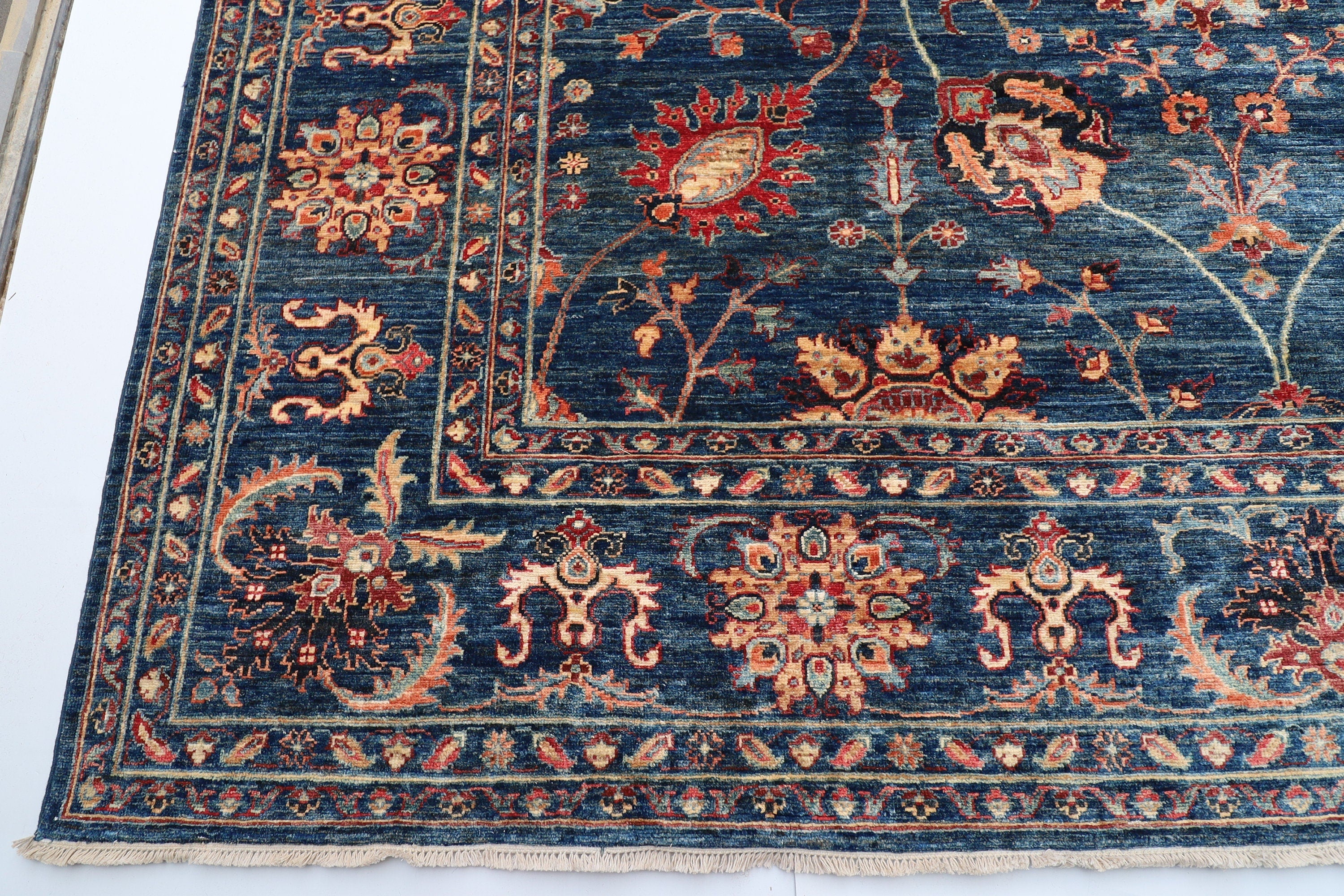 Blue Afghan Handmade