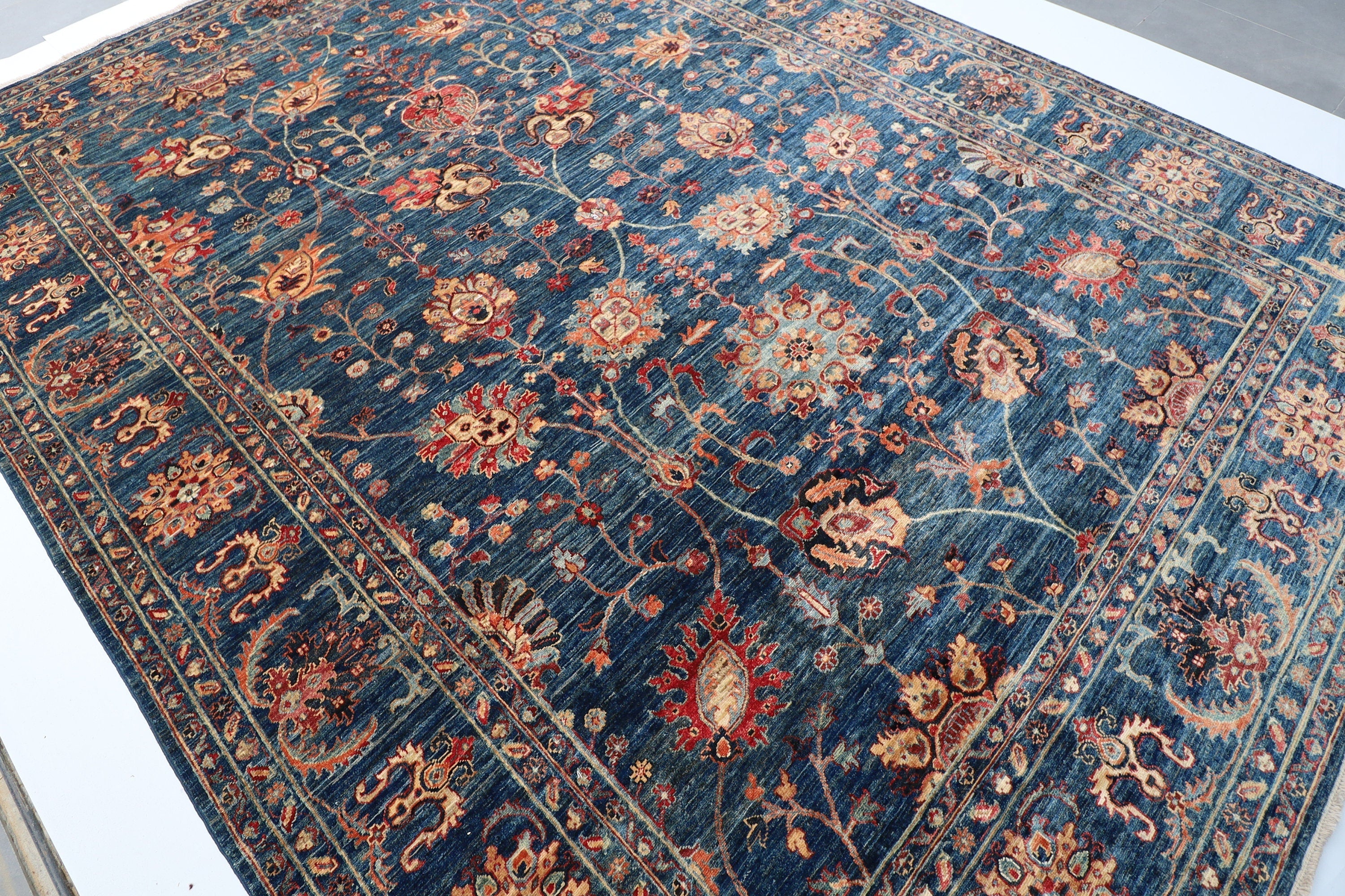 Blue Afghan Handmade