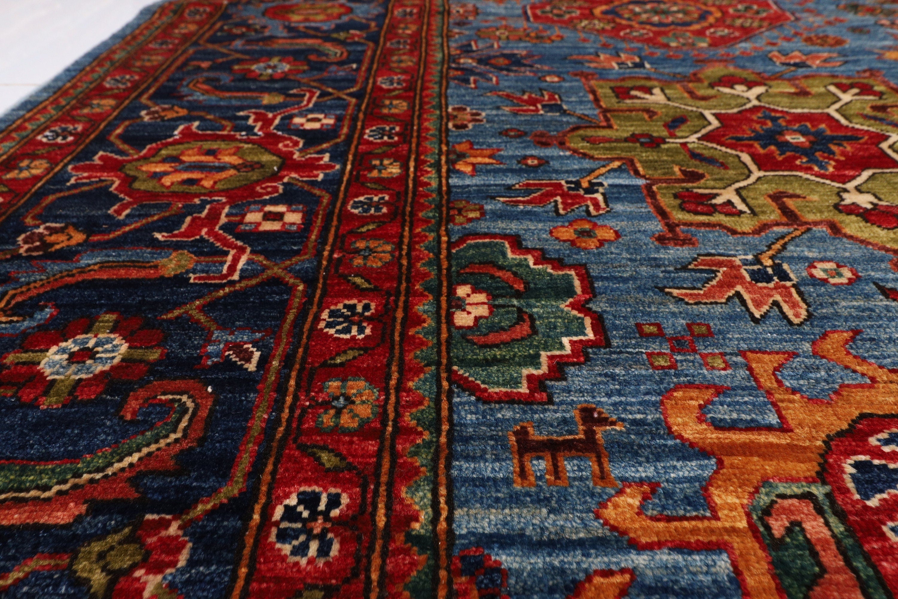 Blue Afghan Handmade