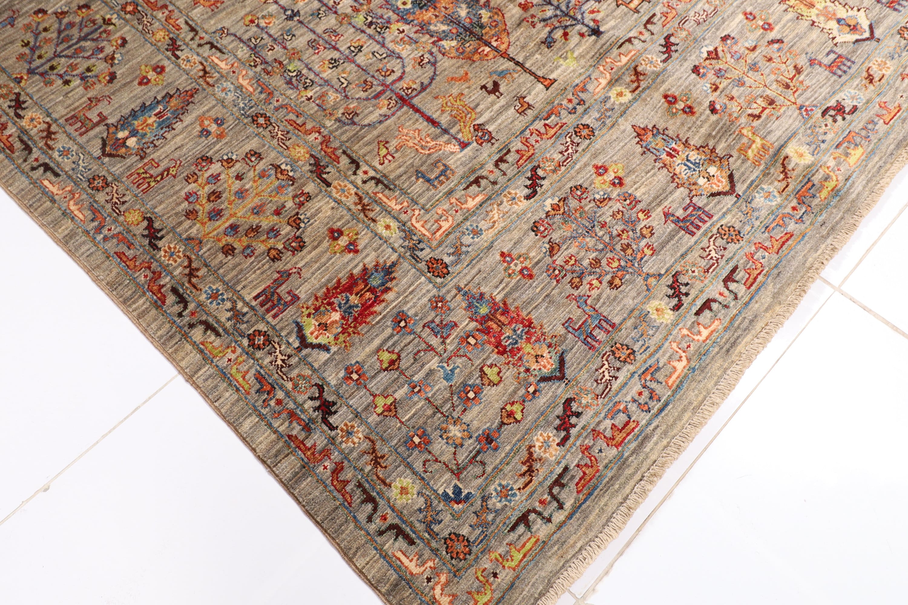 Tree of life, Birjin Chobi rug 9x12 ft. 267x361 cm