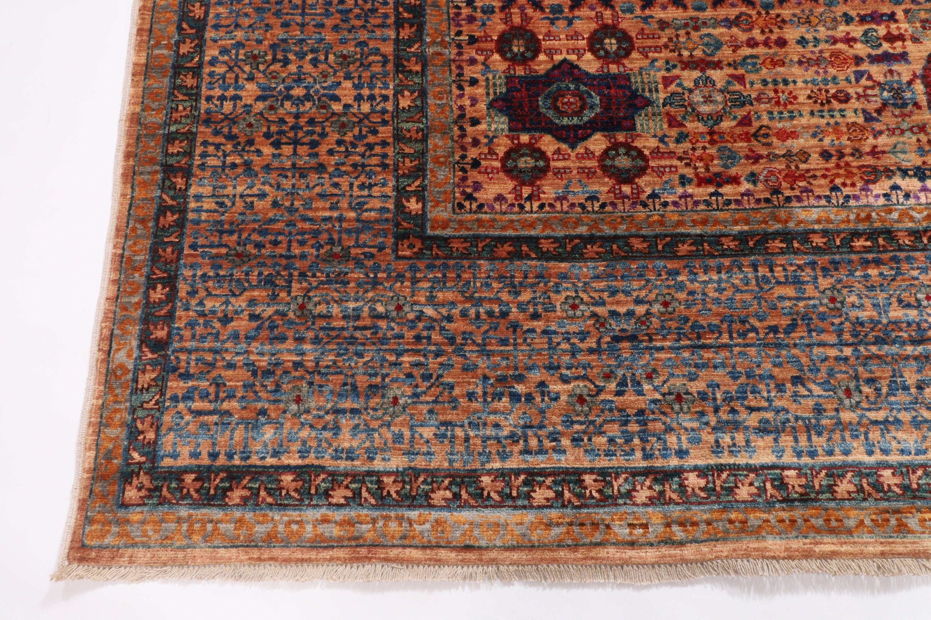 Beige Afghan Handmade
