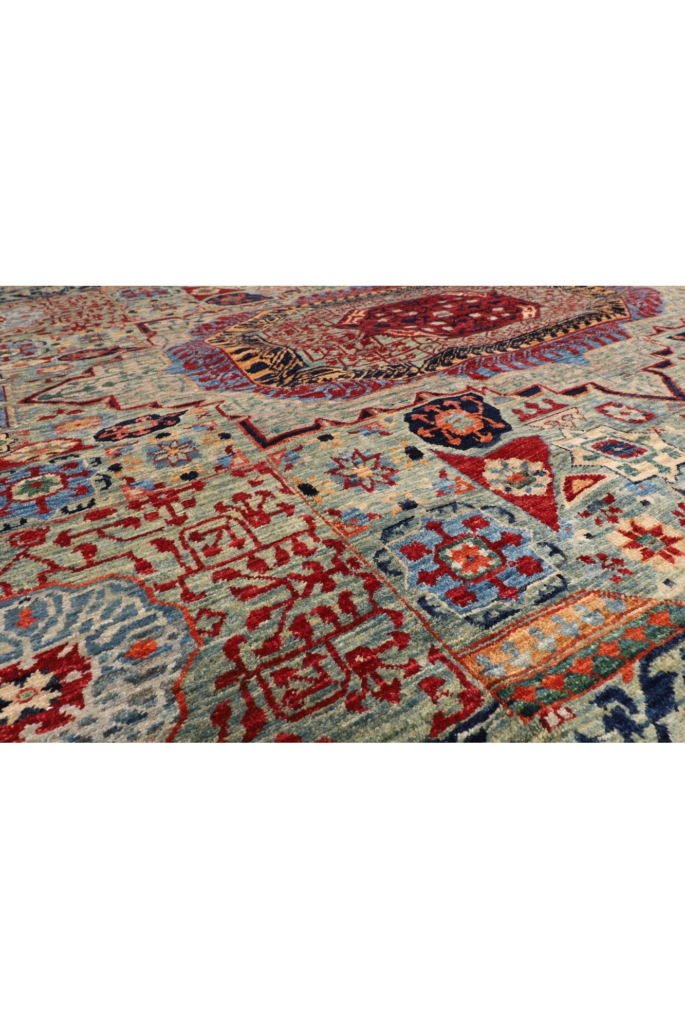 Afghan Handmade — 2.76 x 3.41