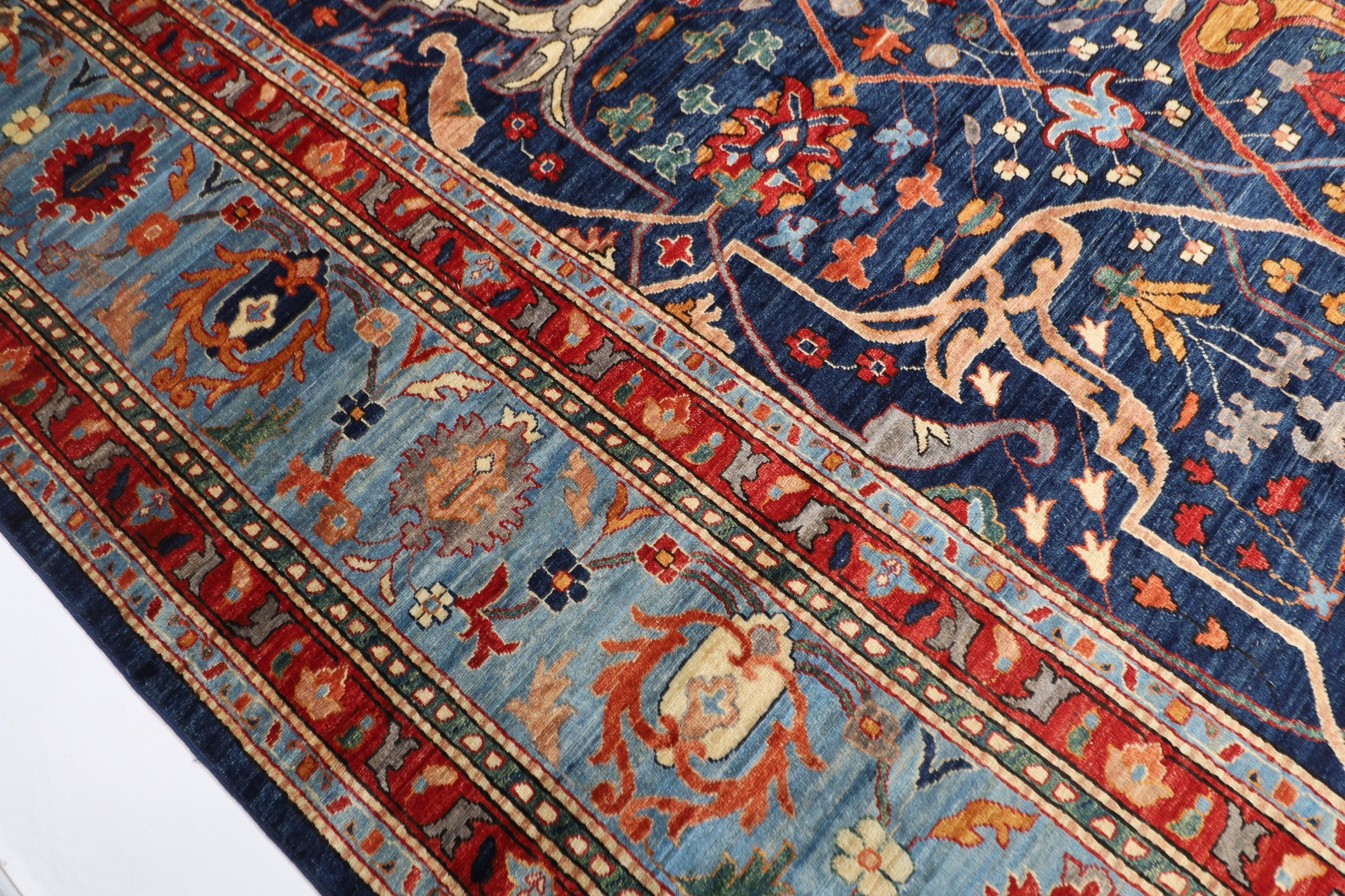 Blue Afghan Handmade