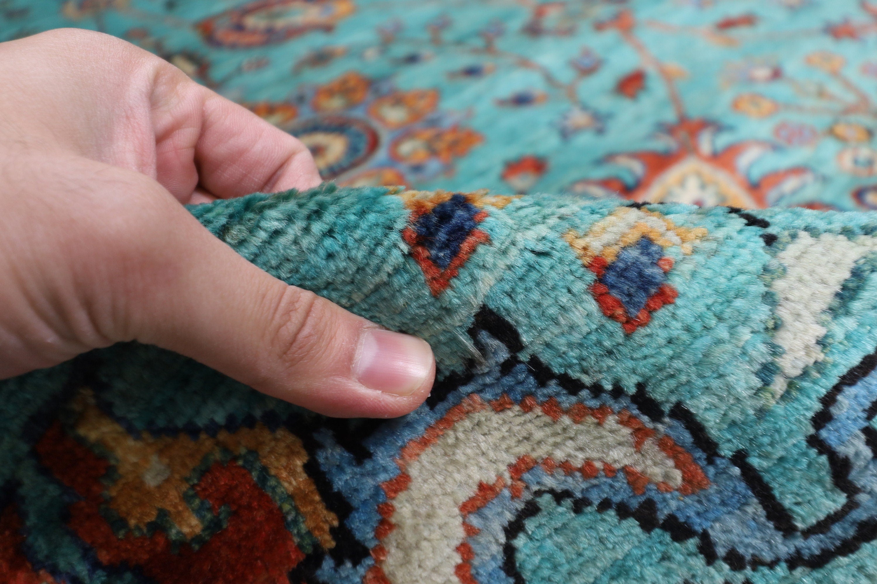 Natural Afghan Handmade — 3.10 x 4.20