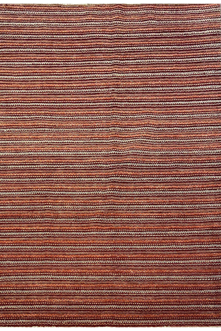 Cream Gabeh Afghan Handmade — 2.60 x 1.70