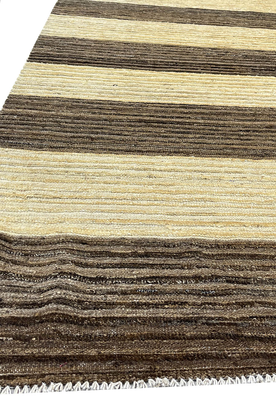 Cream Gabeh Afghan Handmade — 3.08 x 2.08