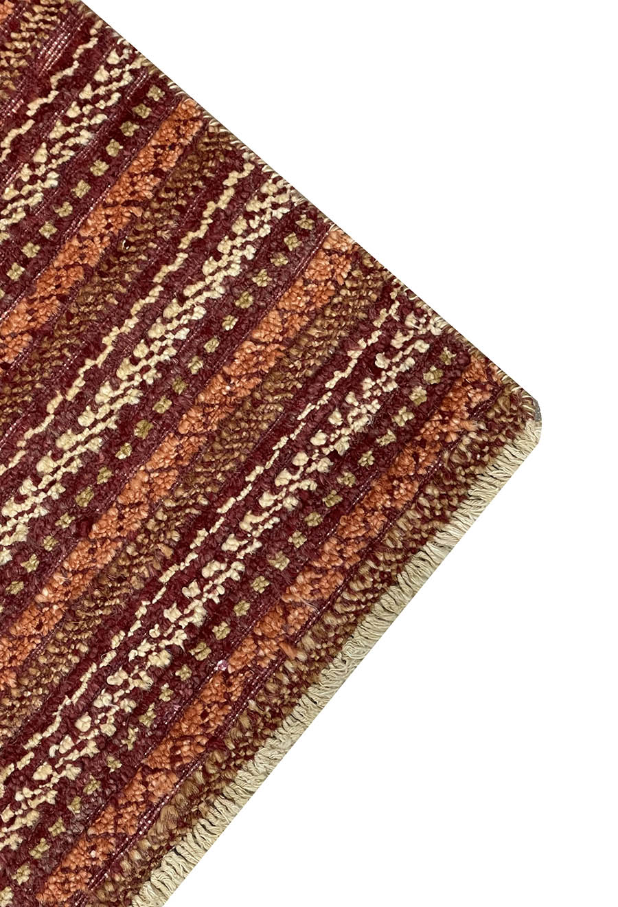 Cream Gabeh Afghan Handmade — 2.60 x 1.70