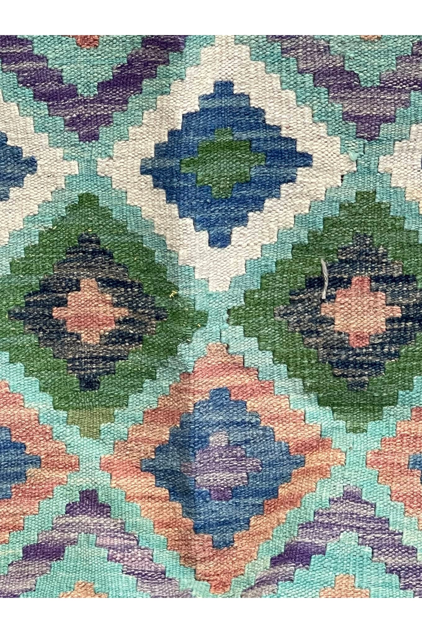 HANDMADE AFGHAN MAIMANA KILIM | 302 X 205 CM |