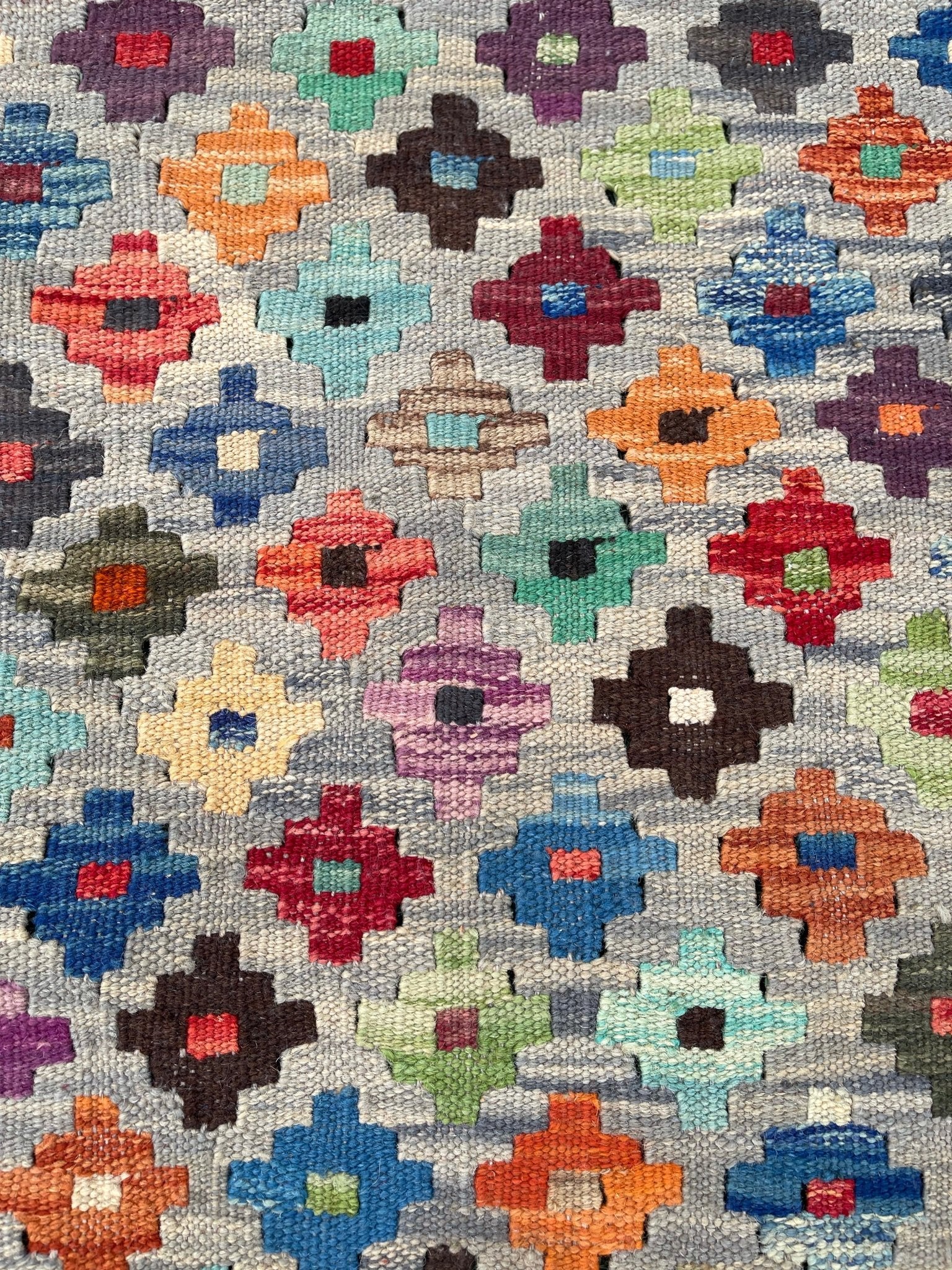 Kazak - 126x76 CM (4.1x2.5 ft) - Jerm Rugs - Small Rug - Jerm | جِرْم