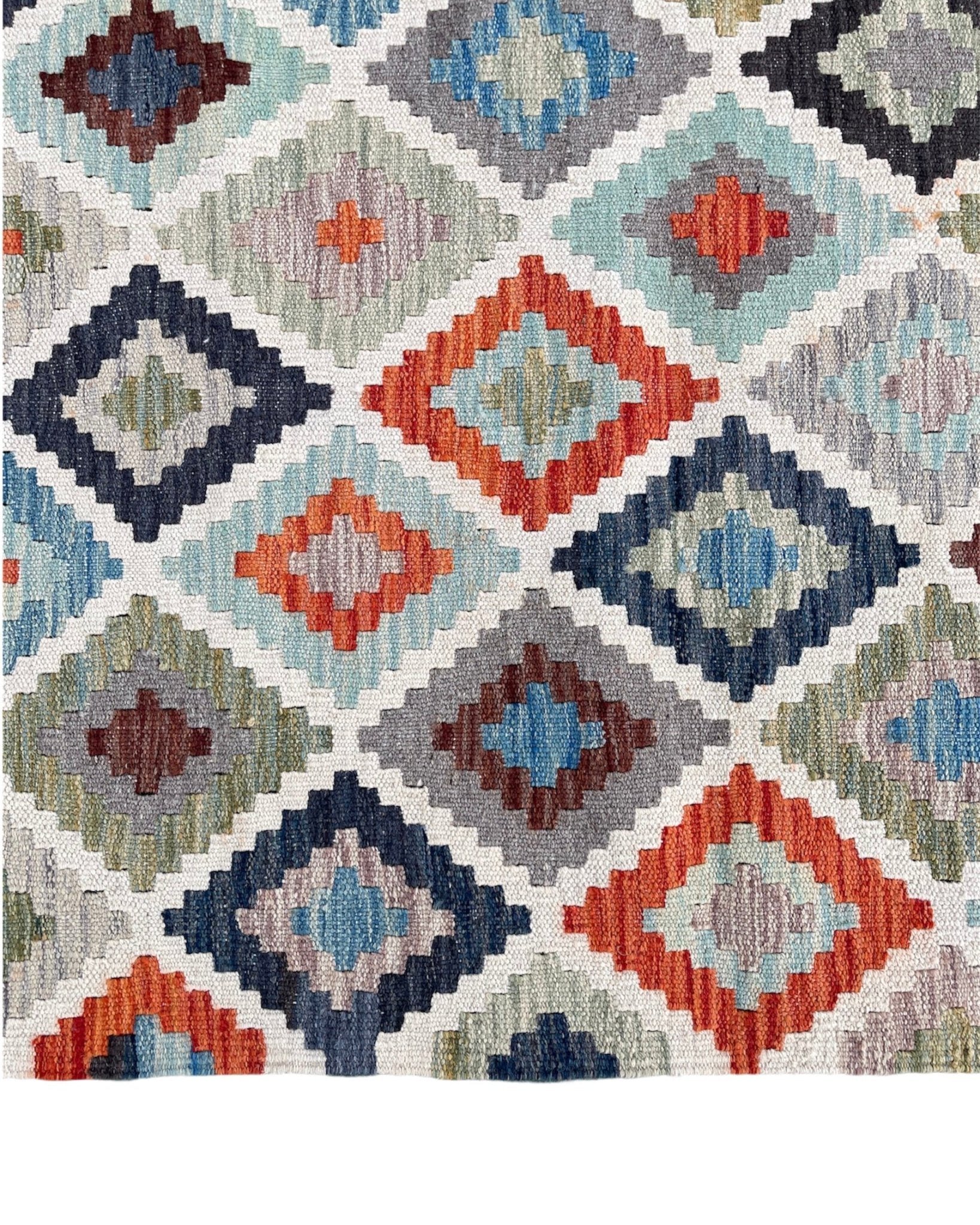 Kilim Runner - 194x80 CM (6.36x2.62 ft) - Jerm Rugs - Runner - Jerm | جِرْم