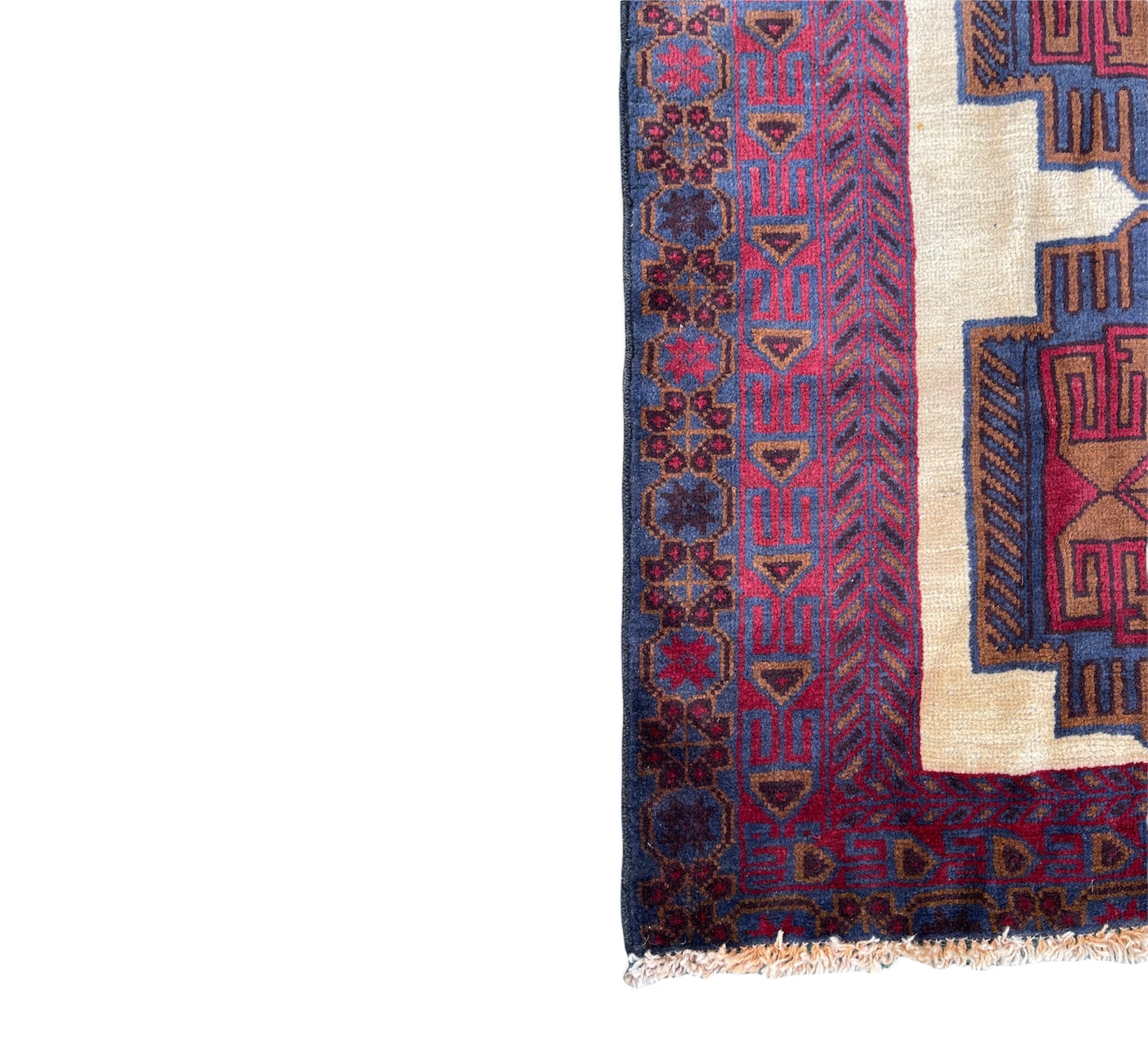 Lalen 113 - 194x109 cm - Jerm Rugs - Handmade Baluch Rug - Jerm | جِرْم