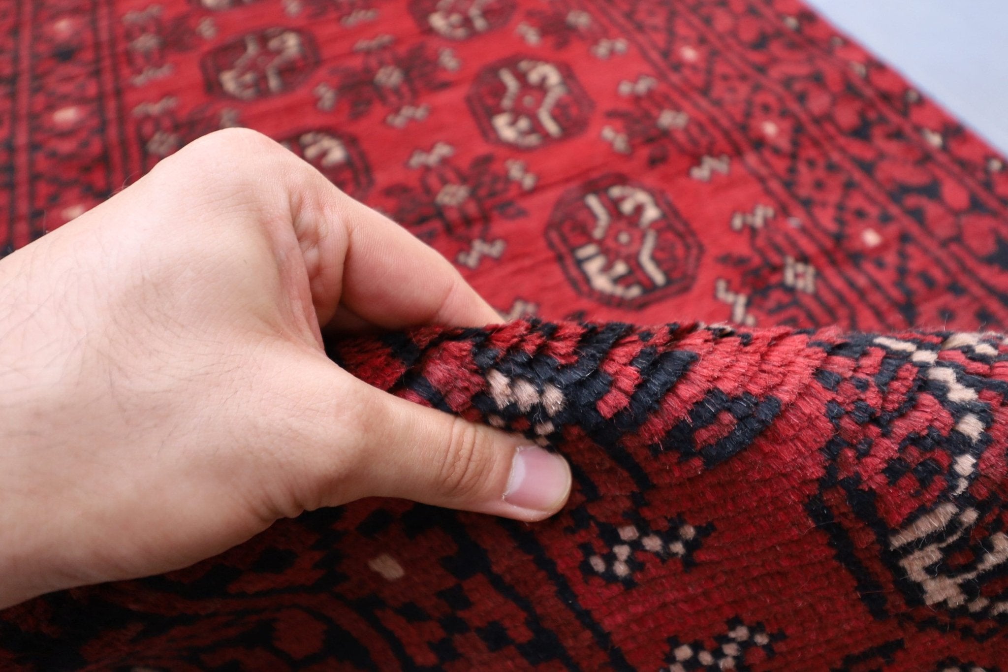 Long Bokhara - 77 x 474 cm - Jerm Rugs - Jerm | جِرْم