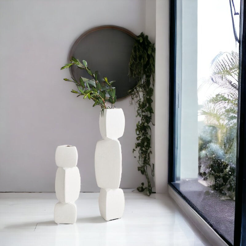 Monochrome Ceramic Vase Collection Jerm | جِرْم