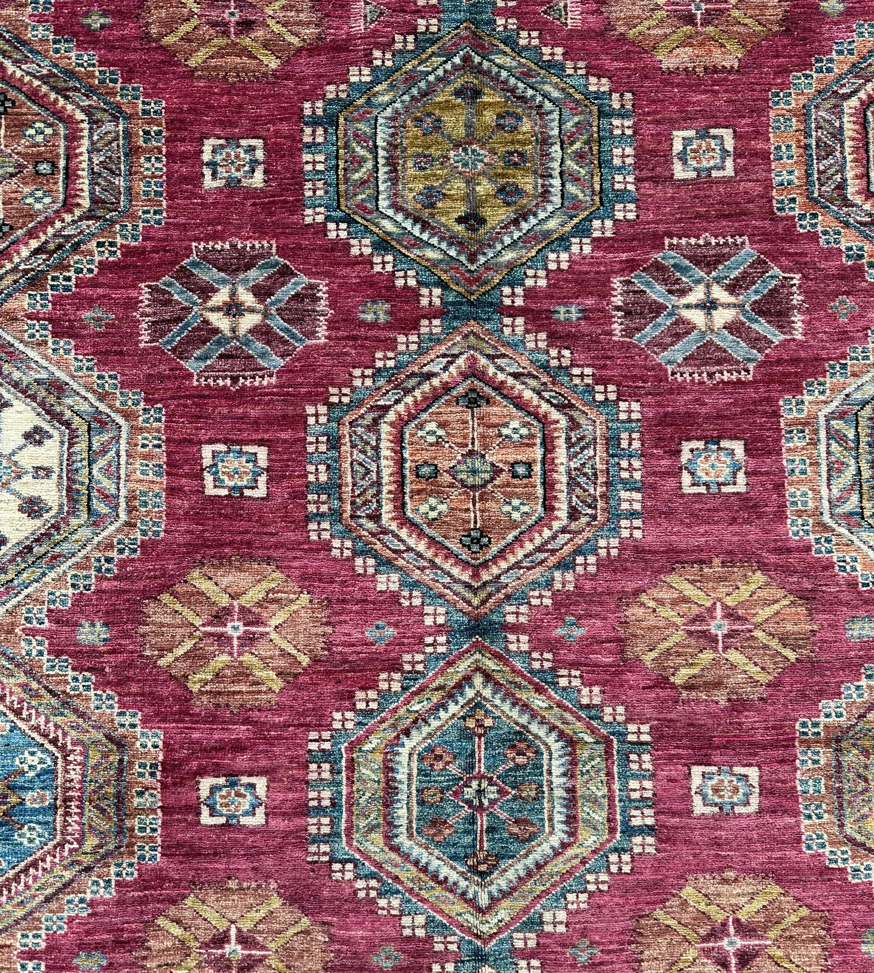 Chobi Afghan Handmade — 3.54 x 2.50
