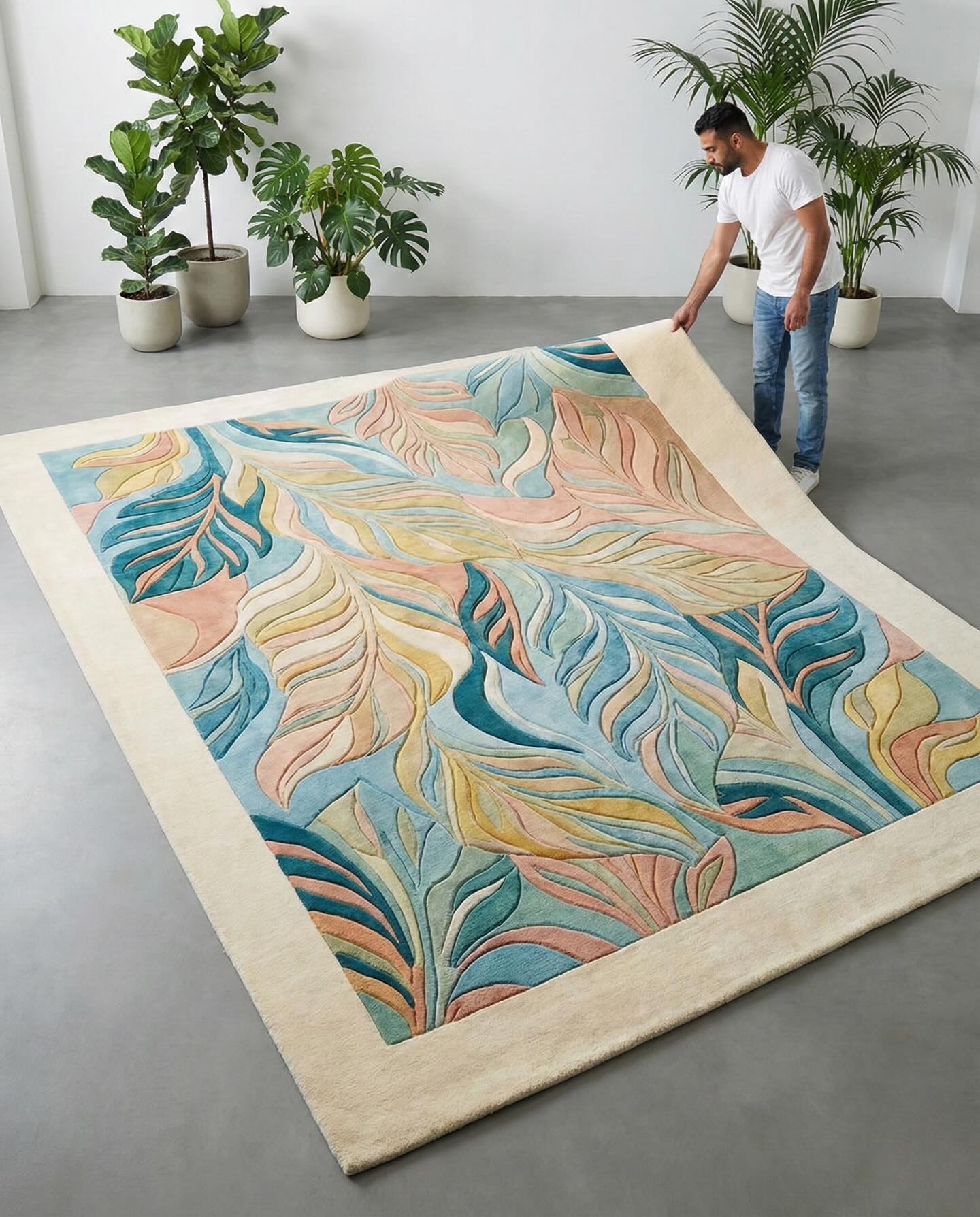 Jerm Hand-Tufted Rug 317