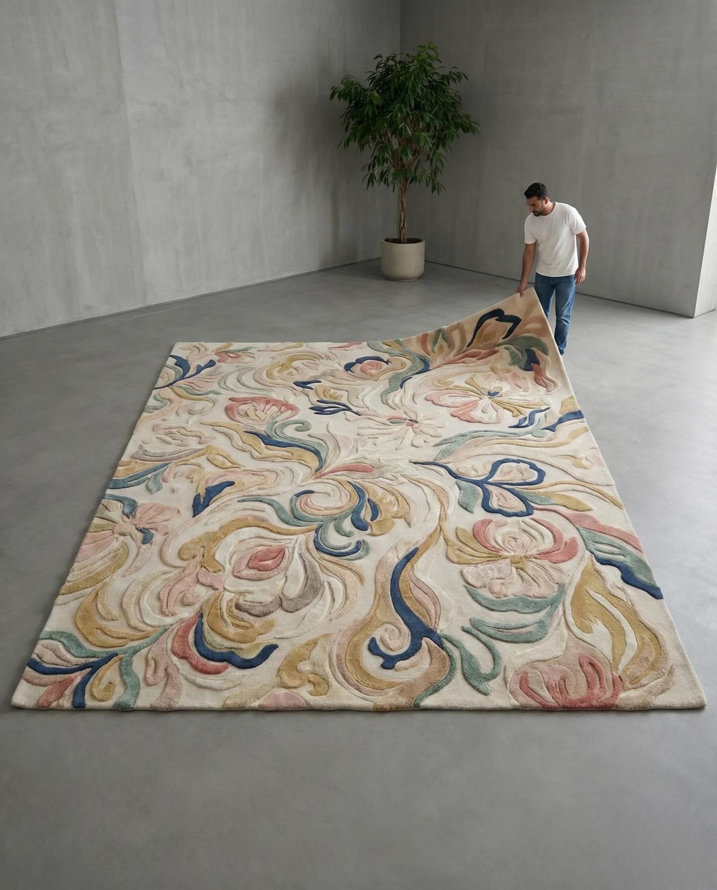 Jerm Hand-Tufted Rug 324