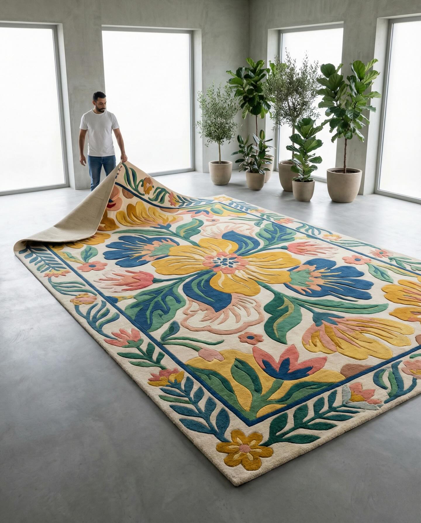 Jerm Hand-Tufted Rug 314