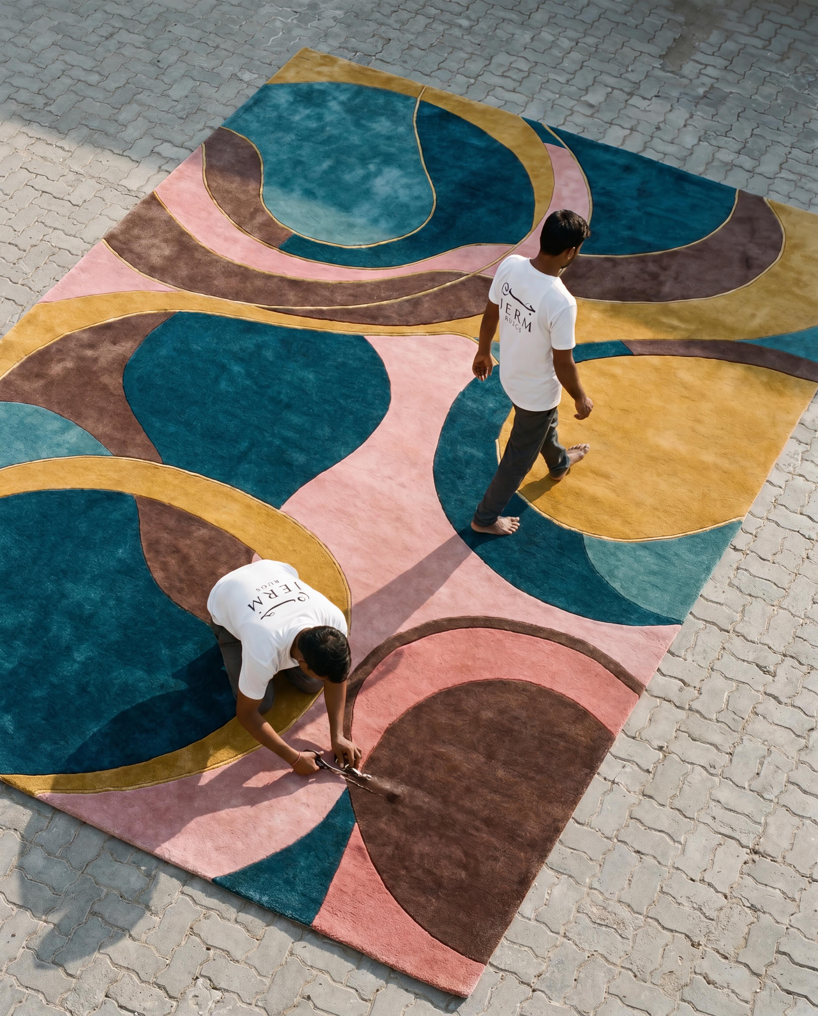 Jerm Hand-Tufted Rug 006
