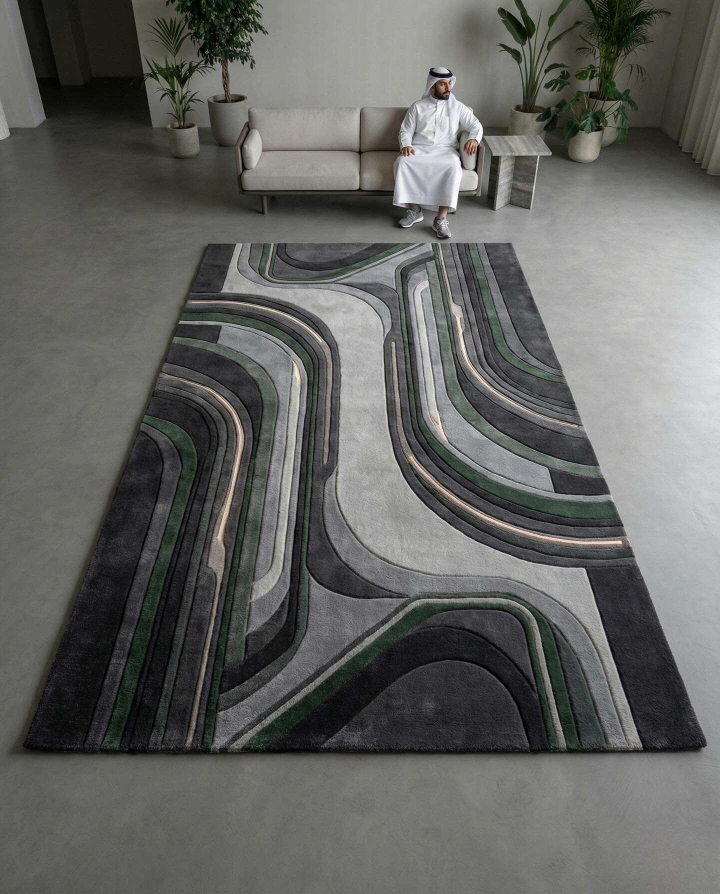 Jerm Hand-Tufted Rug 307