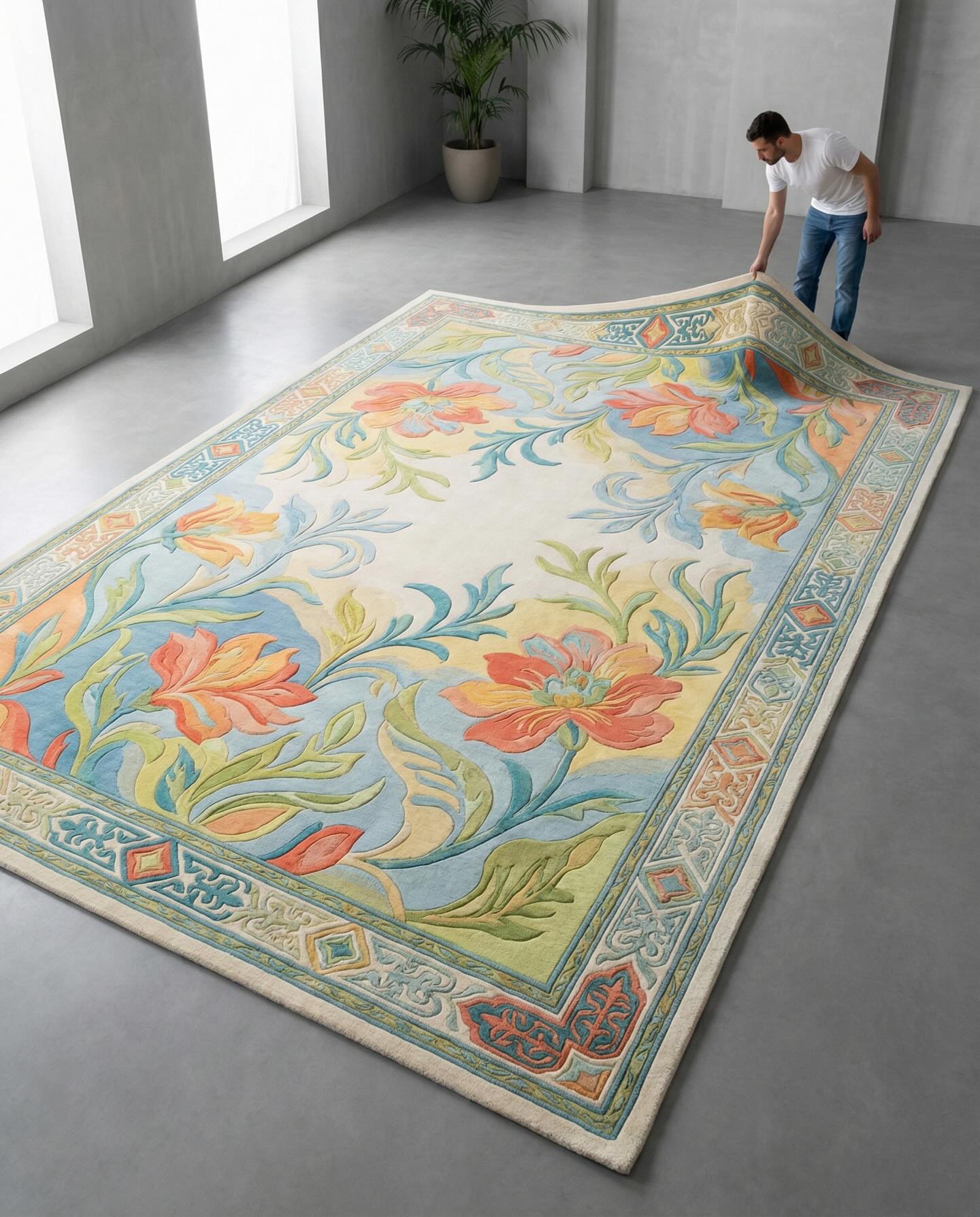 Jerm Hand-Tufted Rug 301