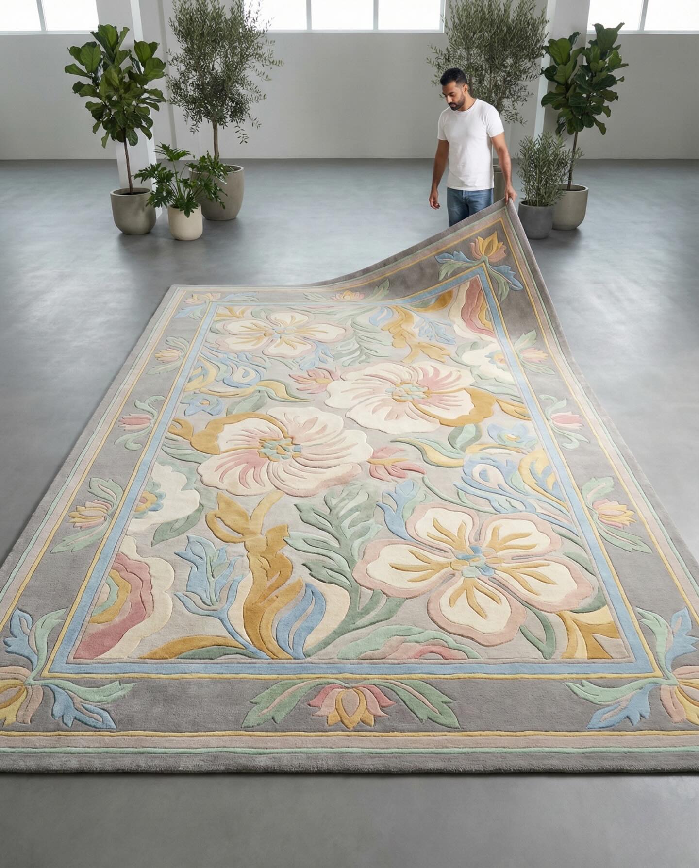 Jerm Hand-Tufted Rug 312