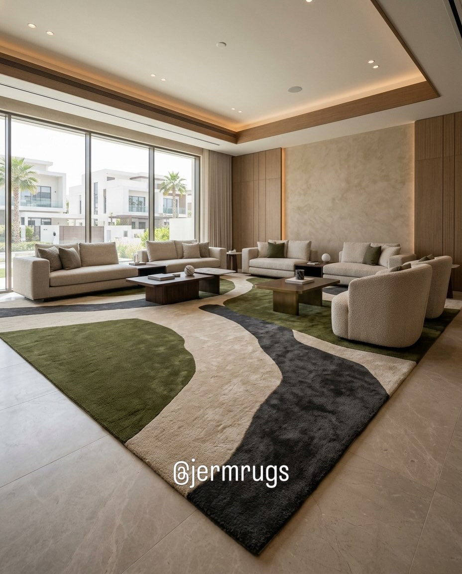 Jerm Hand-Tufted Rug 122
