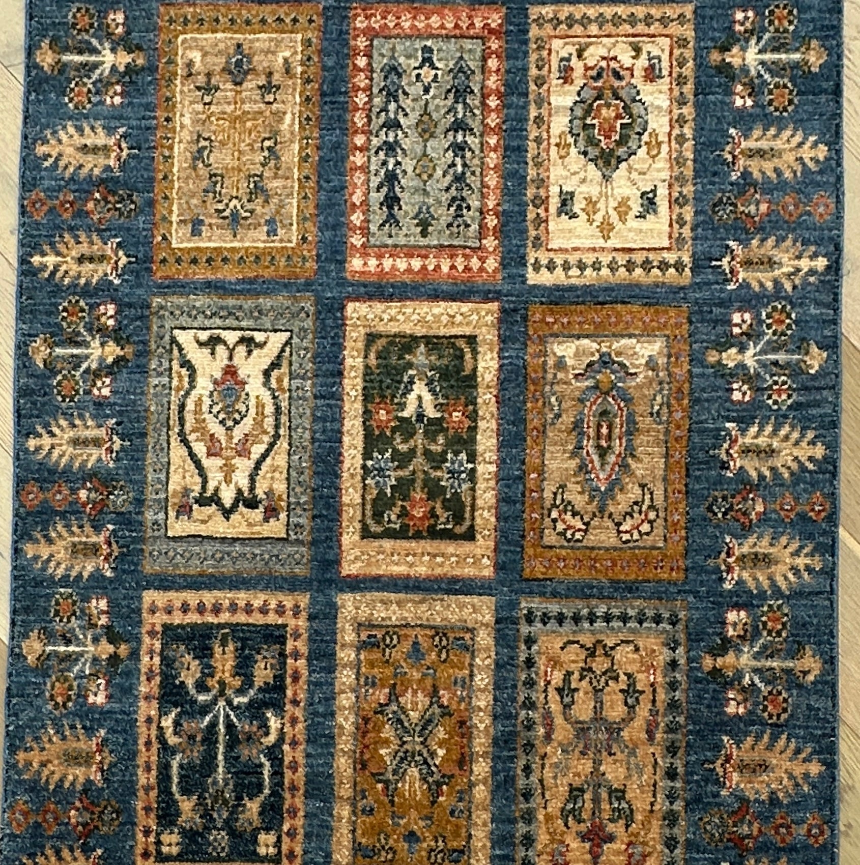 Chobi Afghan Handmade — 2.82 x 0.79