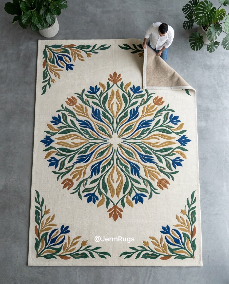 Jerm Hand-Tufted Rug 087