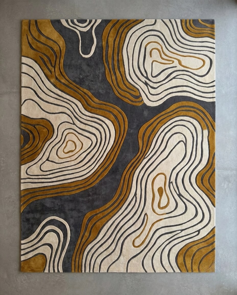 Jerm Hand-Tufted Rug 206