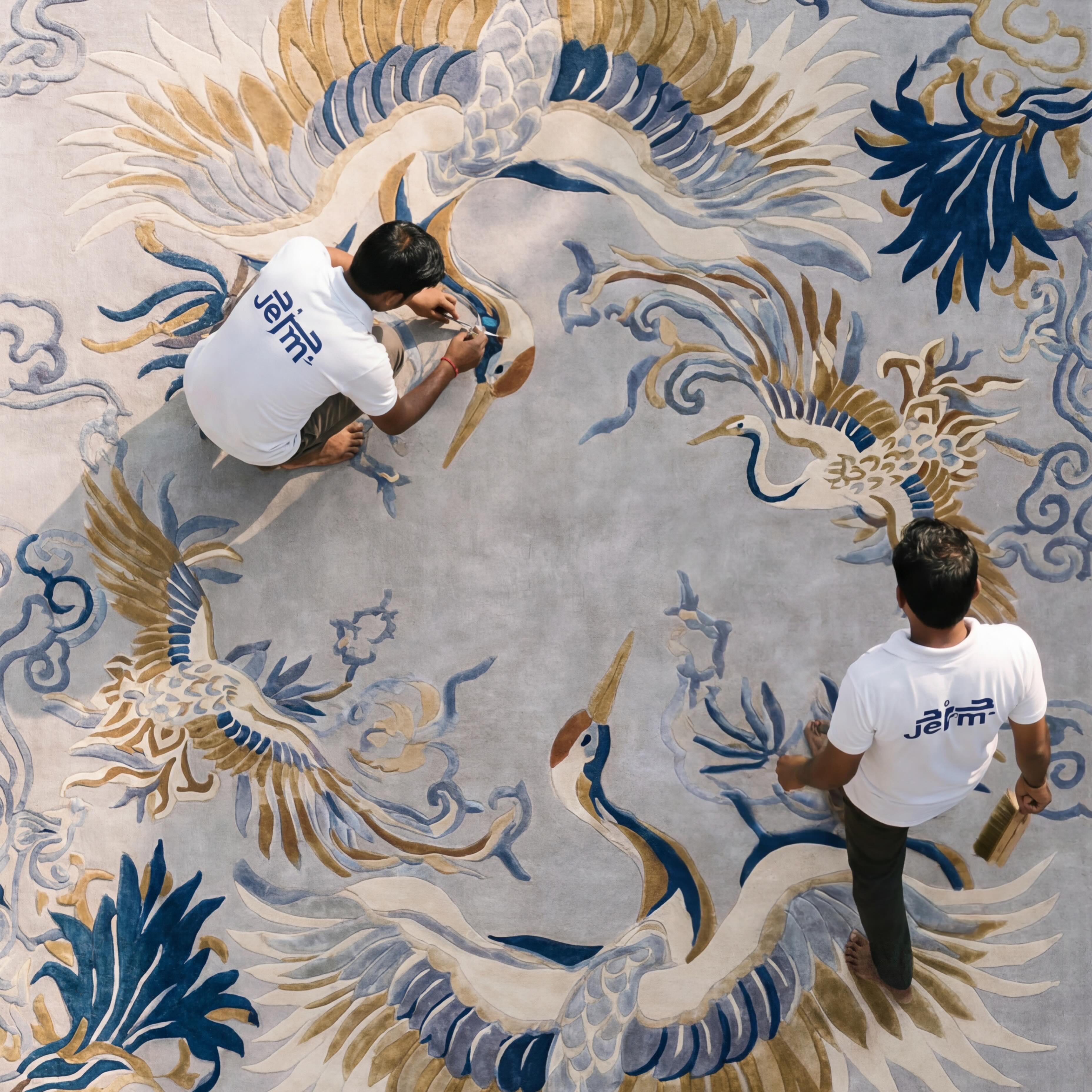 Jerm Hand-Tufted Rug 009