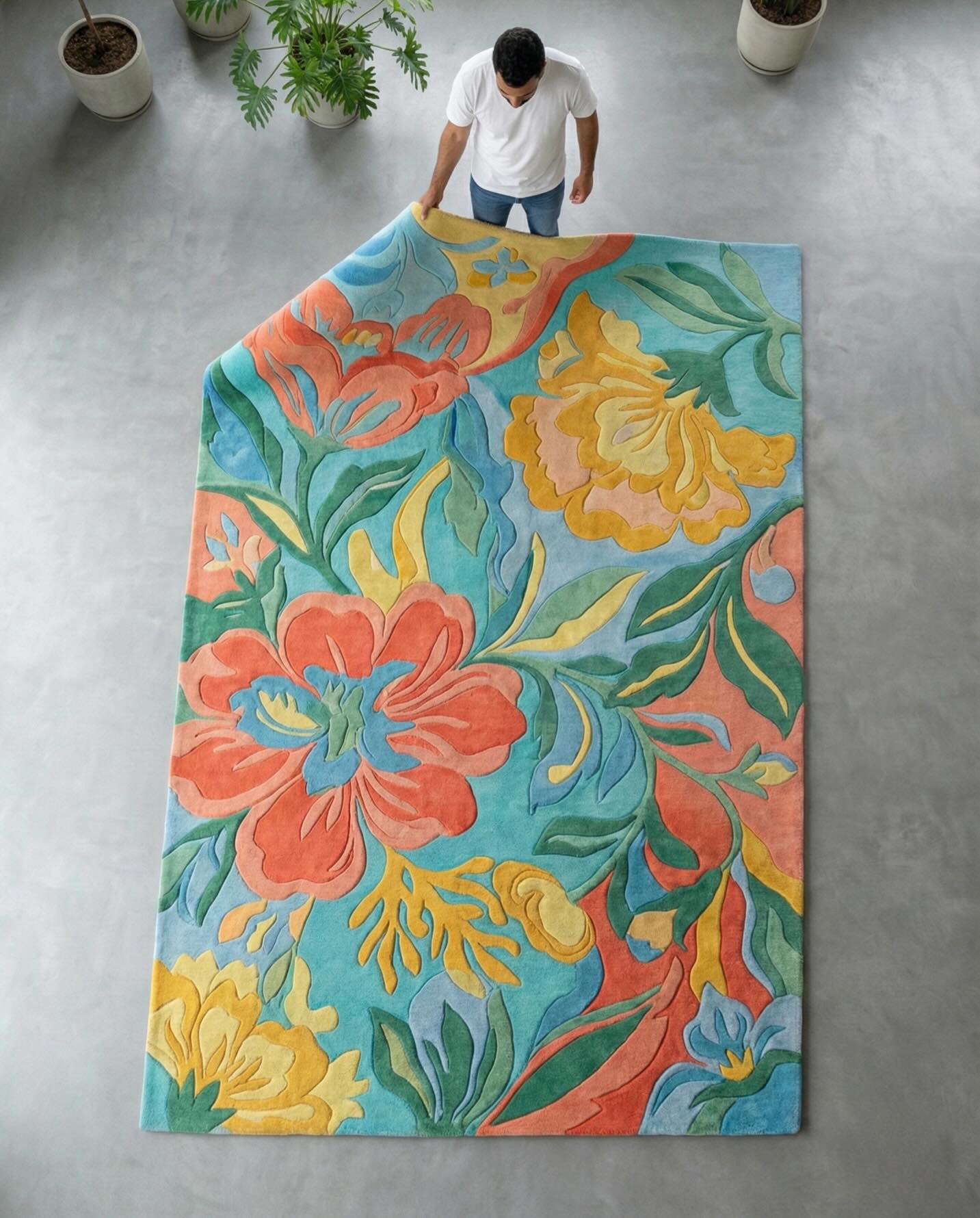 Jerm Hand-Tufted Rug 322