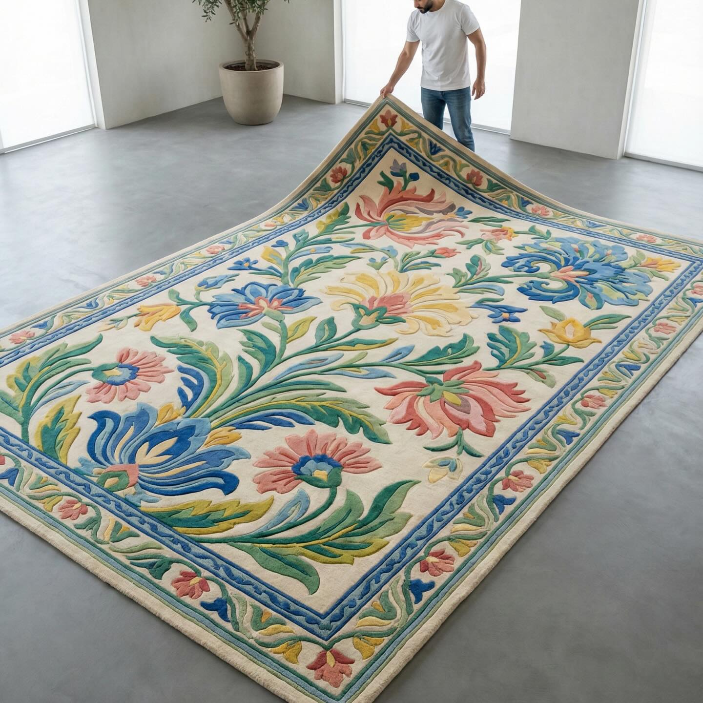 Jerm Hand-Tufted Rug 295