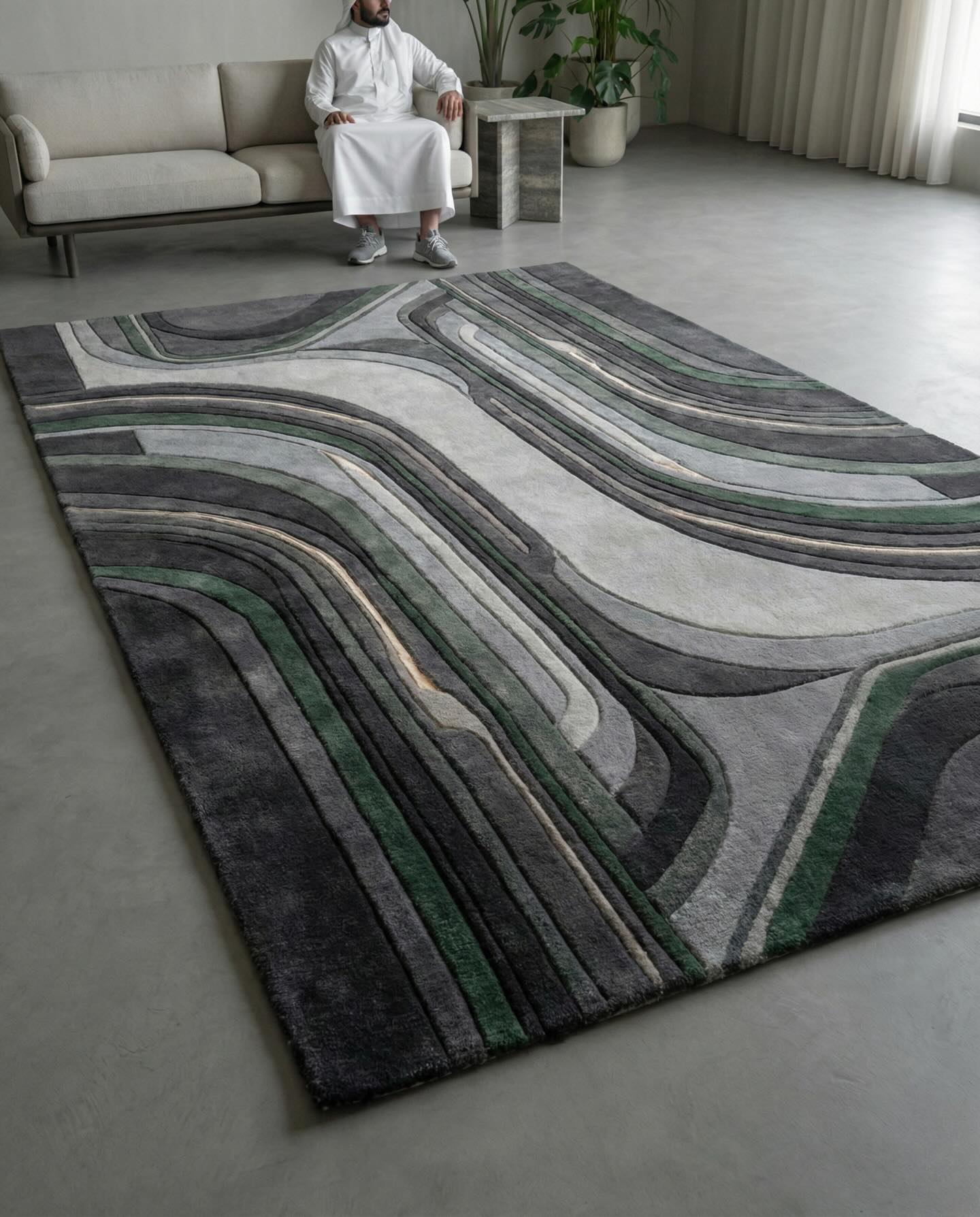 Jerm Hand-Tufted Rug 307