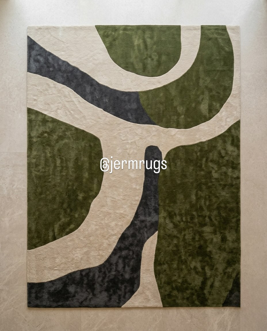 Jerm Hand-Tufted Rug 122