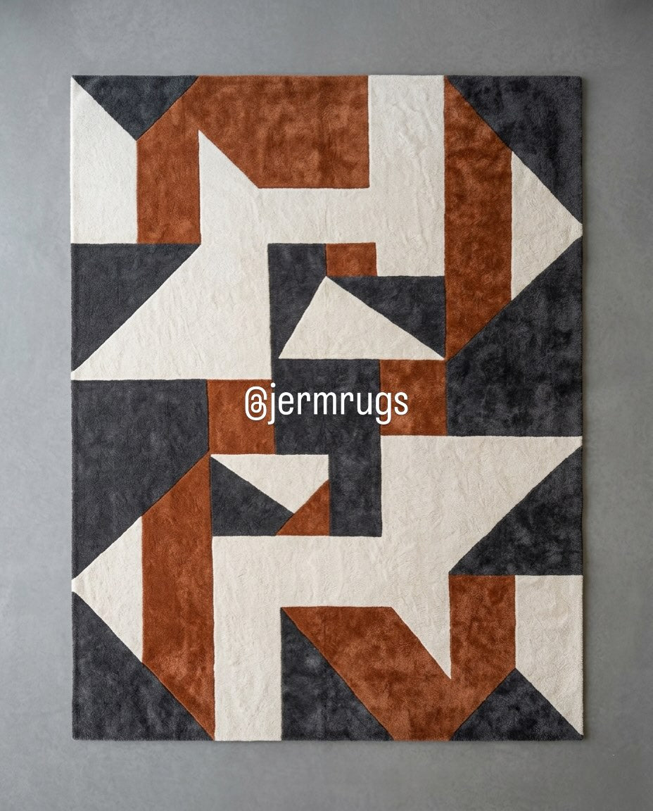 Jerm Hand-Tufted Rug 124