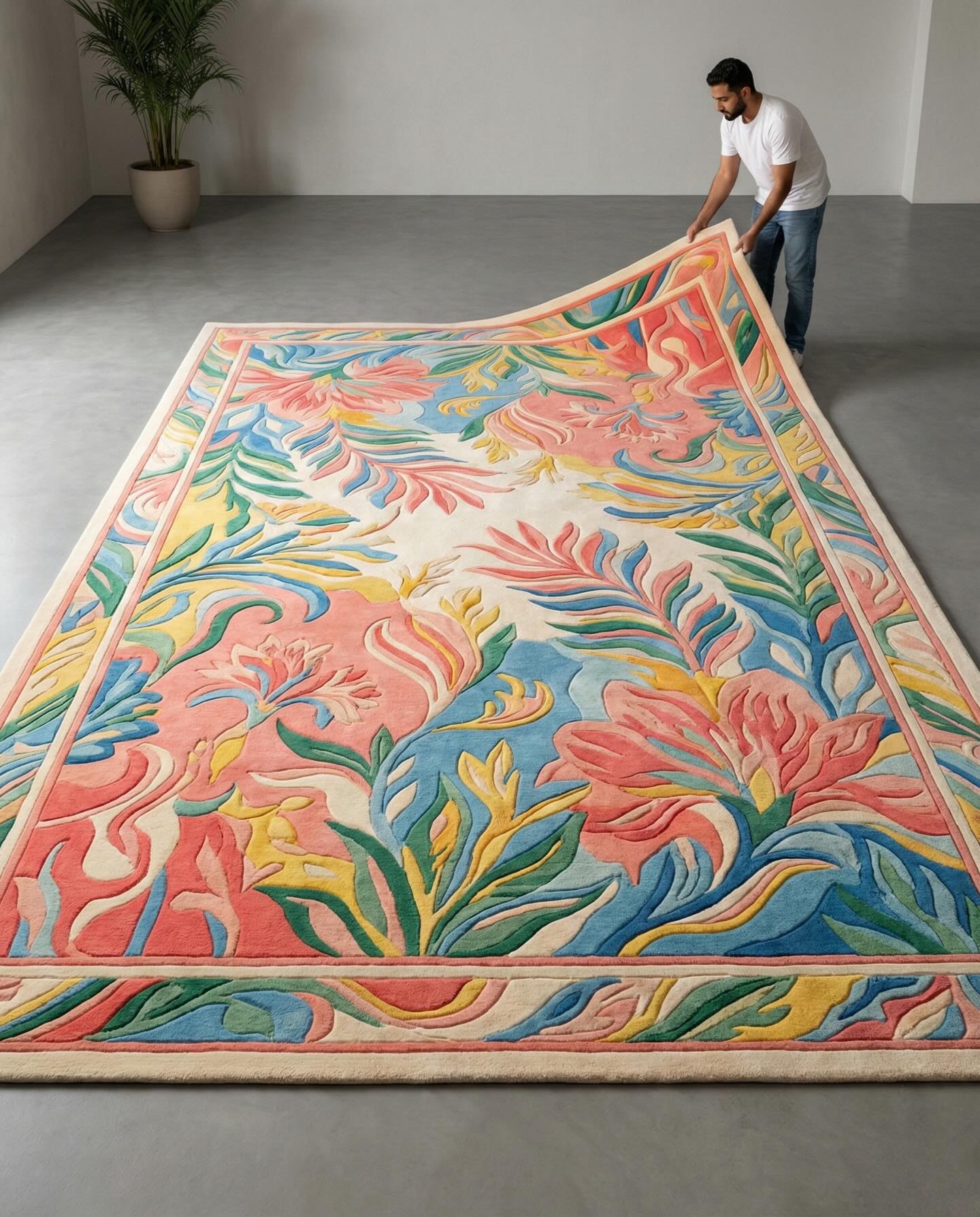 Jerm Hand-Tufted Rug 302