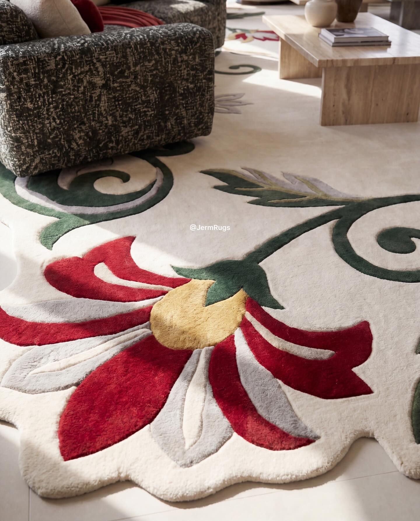 Jerm Hand-Tufted Rug 063