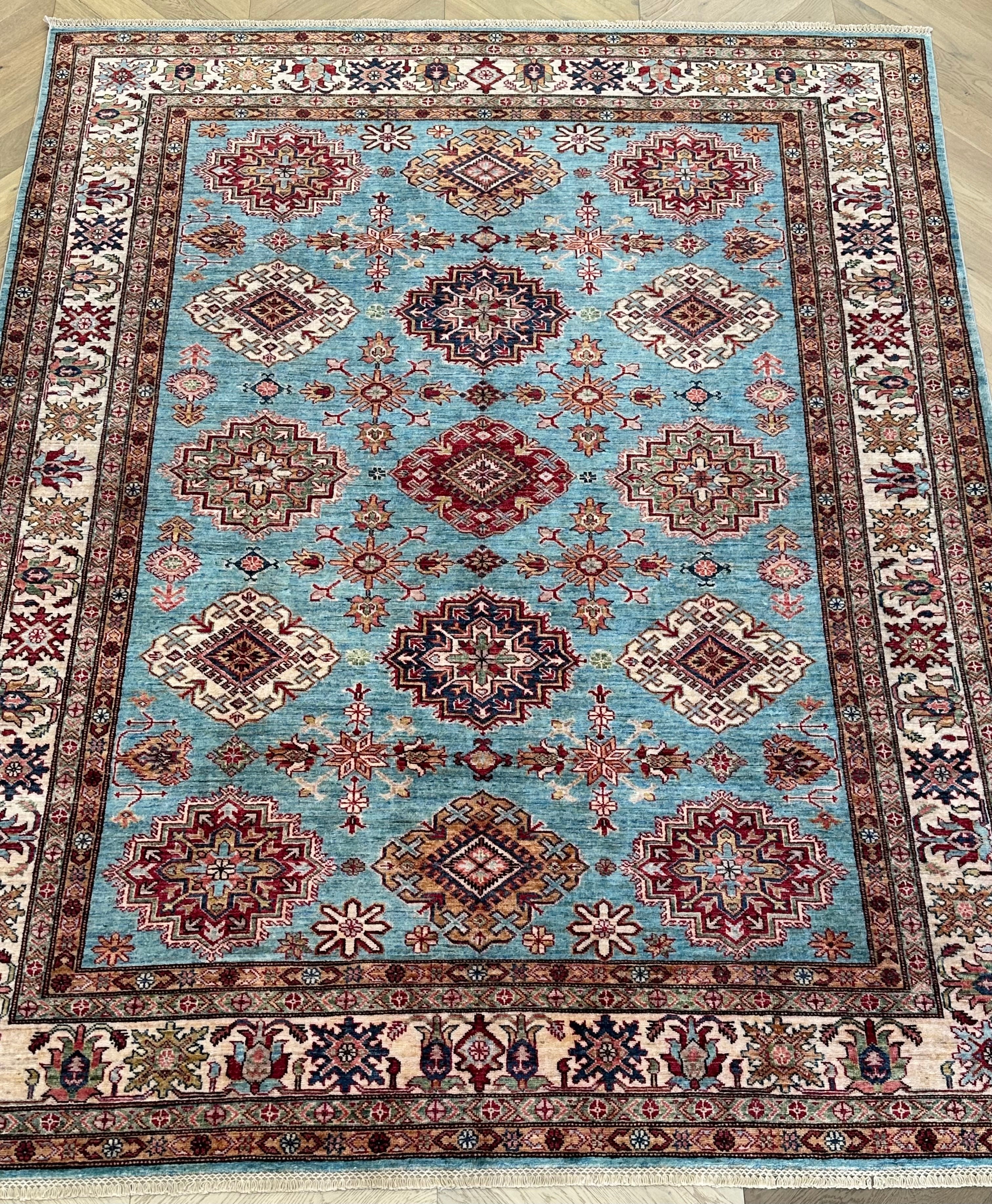 Chobi Afghan Handmade — 3.03 x 2.40