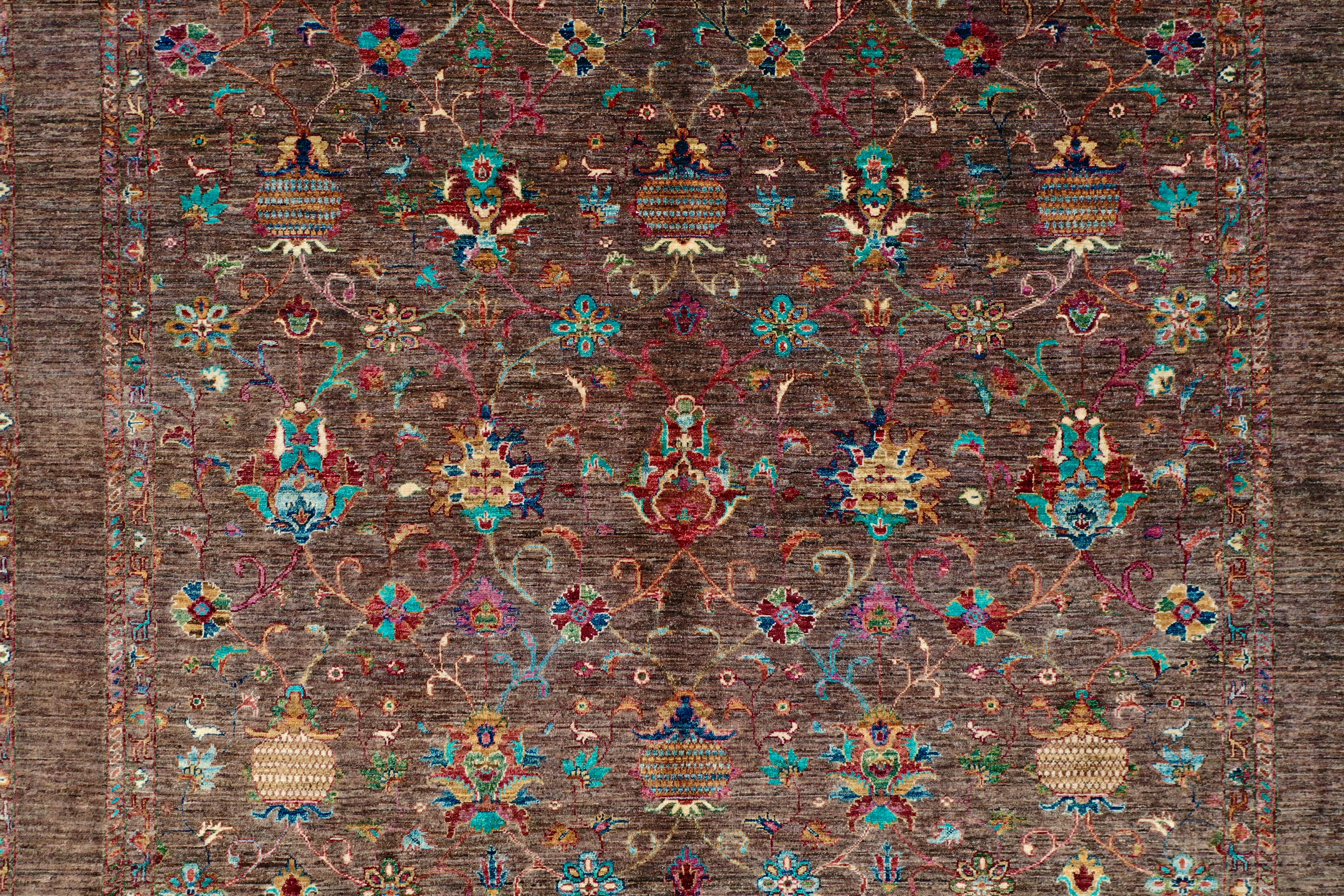 Brown Afghan Chobi 314x250cm
