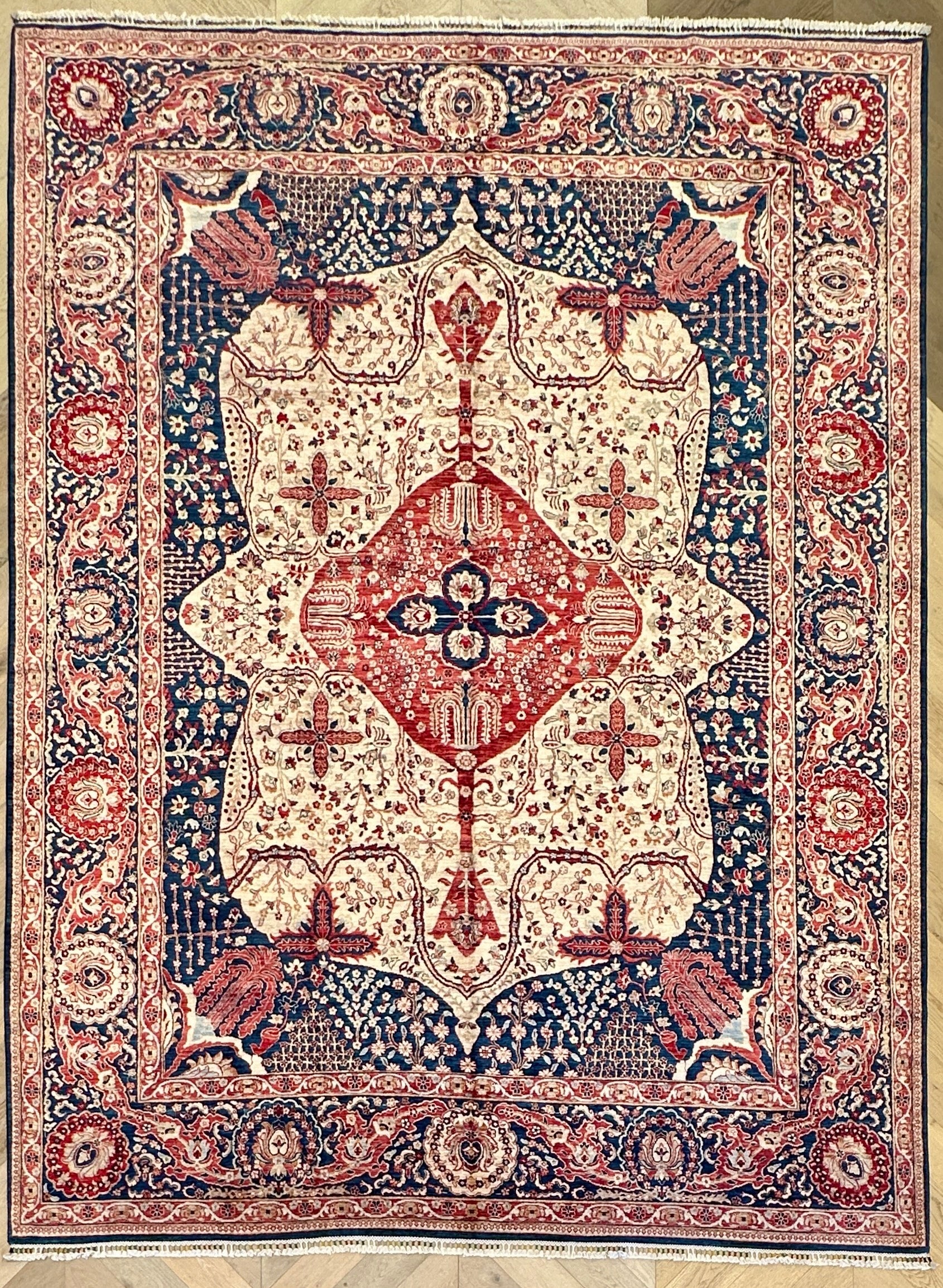 Chobi Afghan Handmade — 3.56 x 2.64